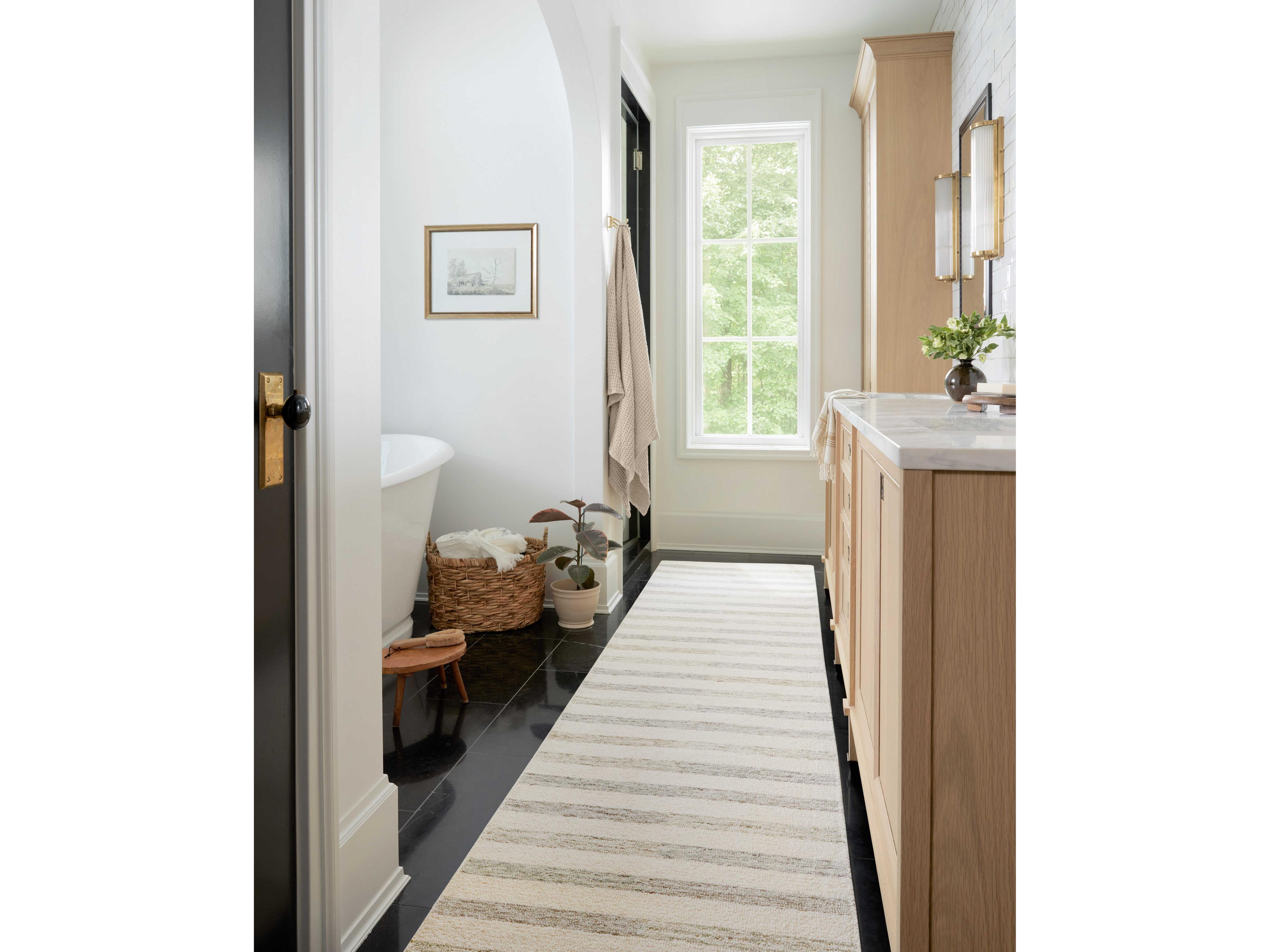 Loloi Rugs Chris Loves Julia Striped Runner Area Rug