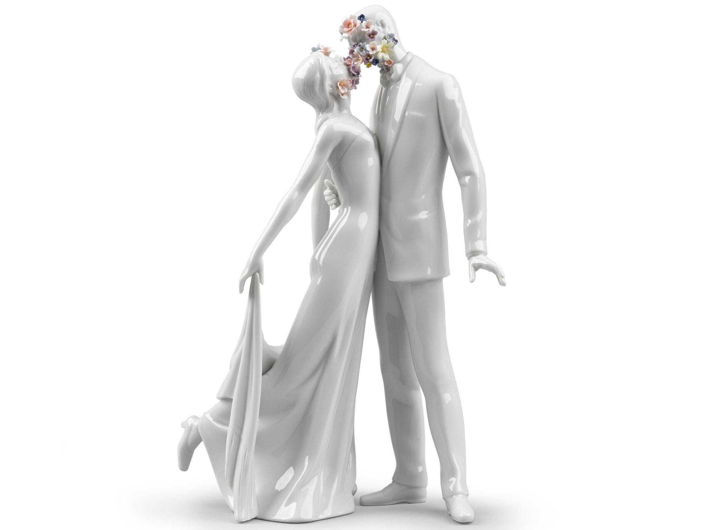 Lladro Love-I Blossoms Sculpture