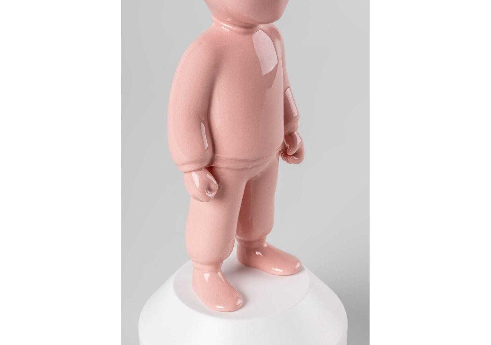 Lladro The Pink Guest Sculpture