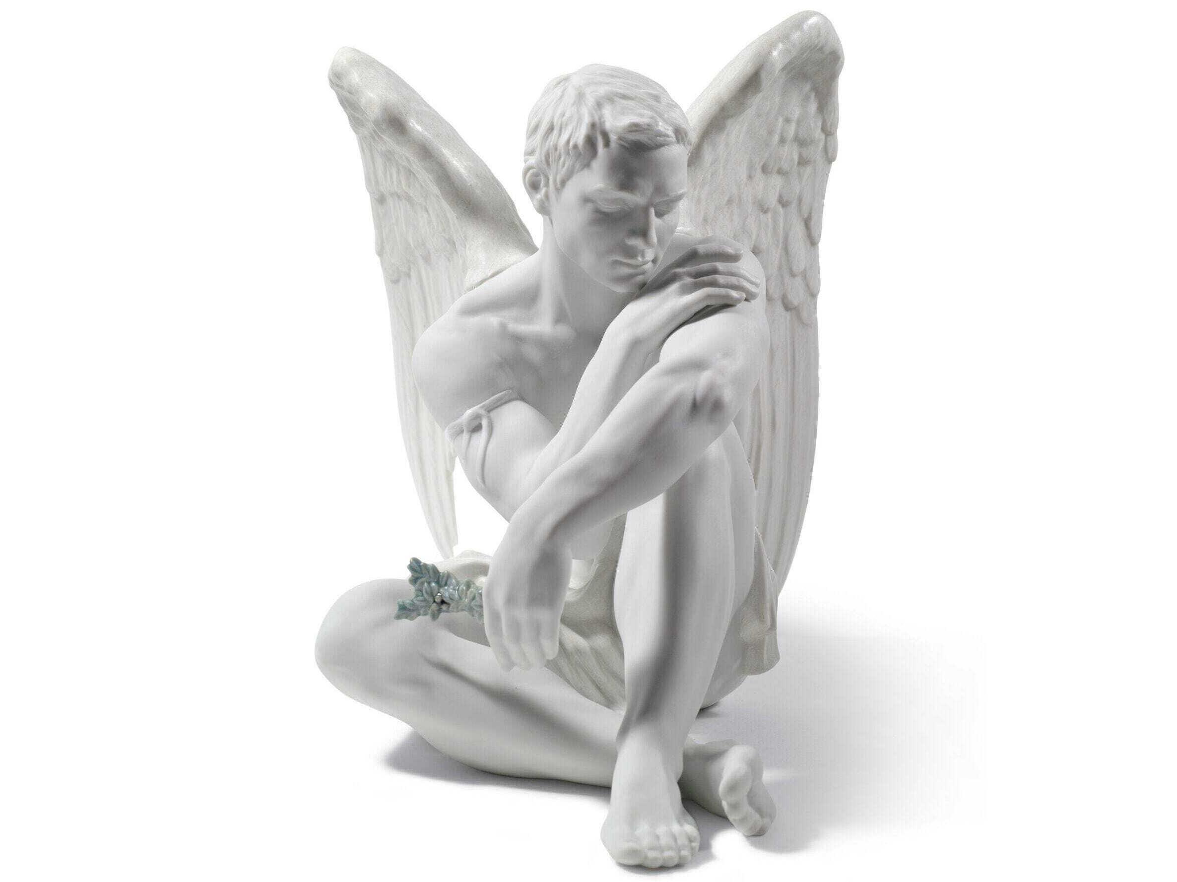 Lladro Protective Angel Sculpture