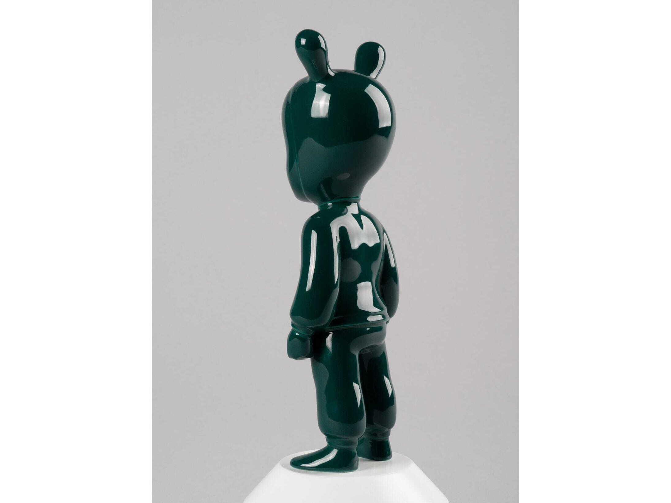Lladro The Dark Green Guest Sculpture