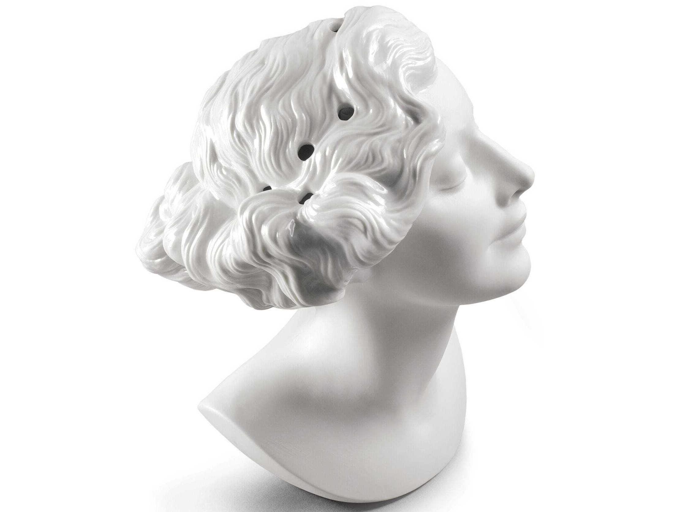 Lladro Daisy Woman Bust Vase