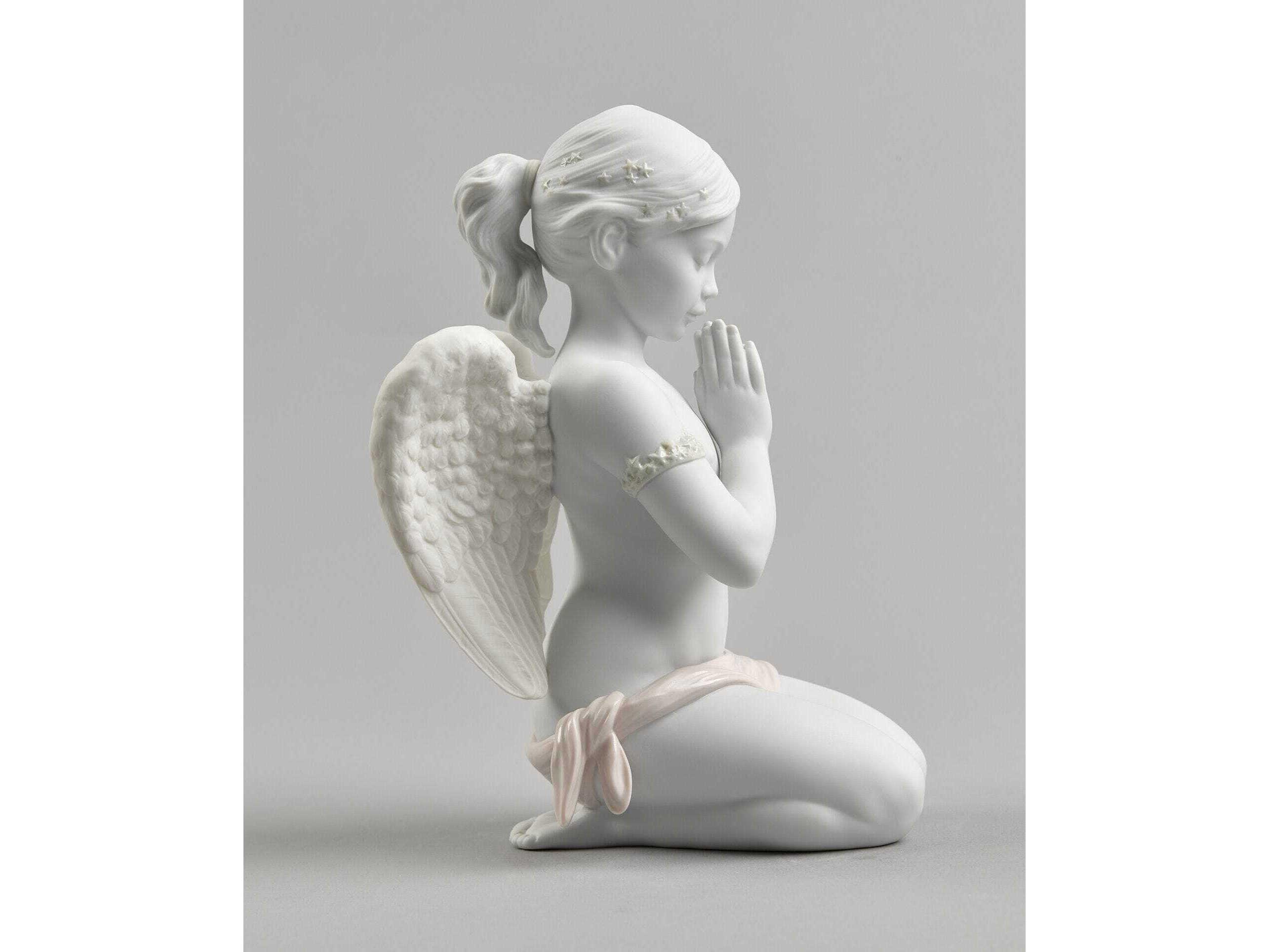 Lladro Heavenly Prayer Angel Figurine