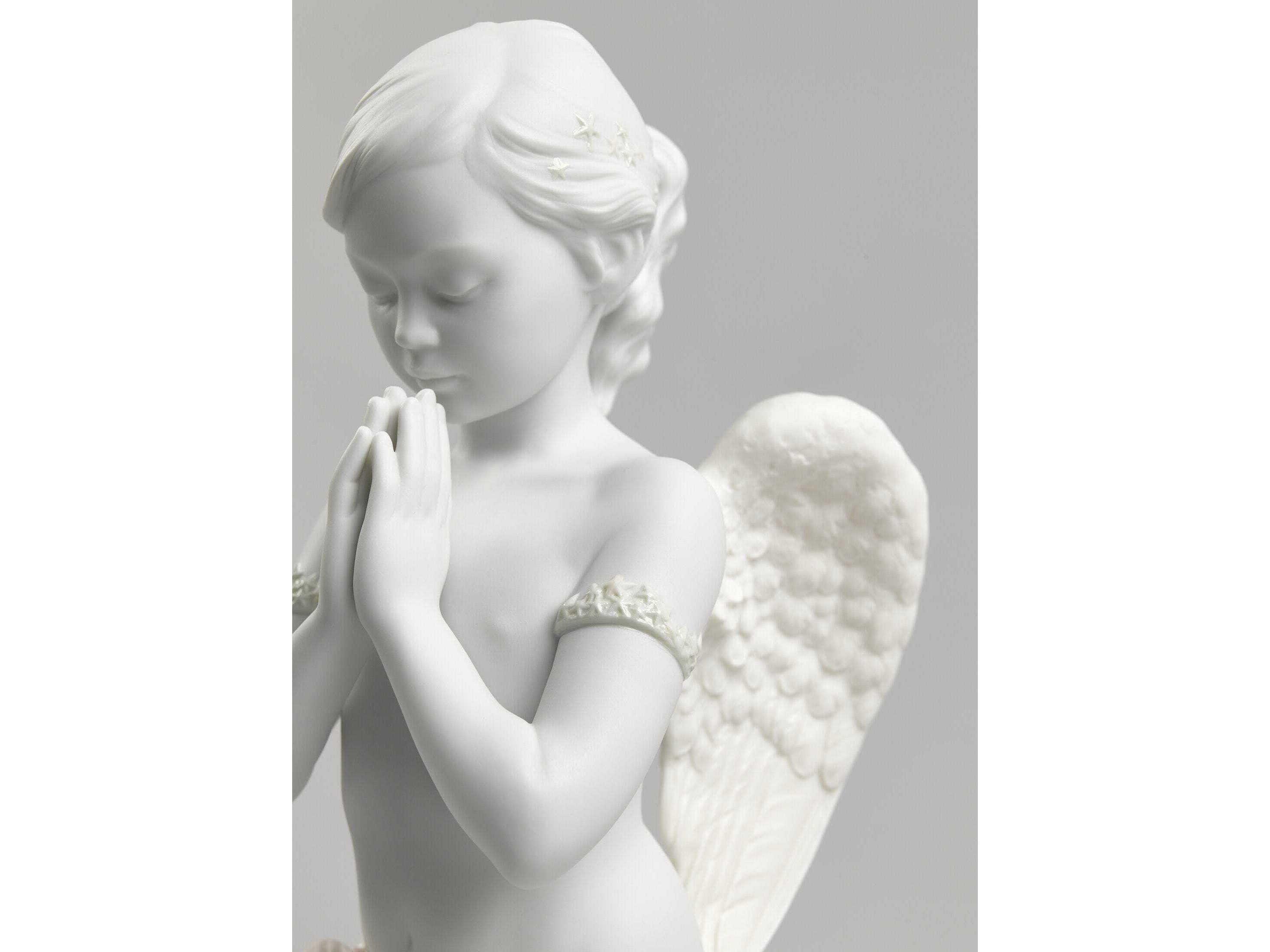 Lladro Heavenly Prayer Angel Figurine