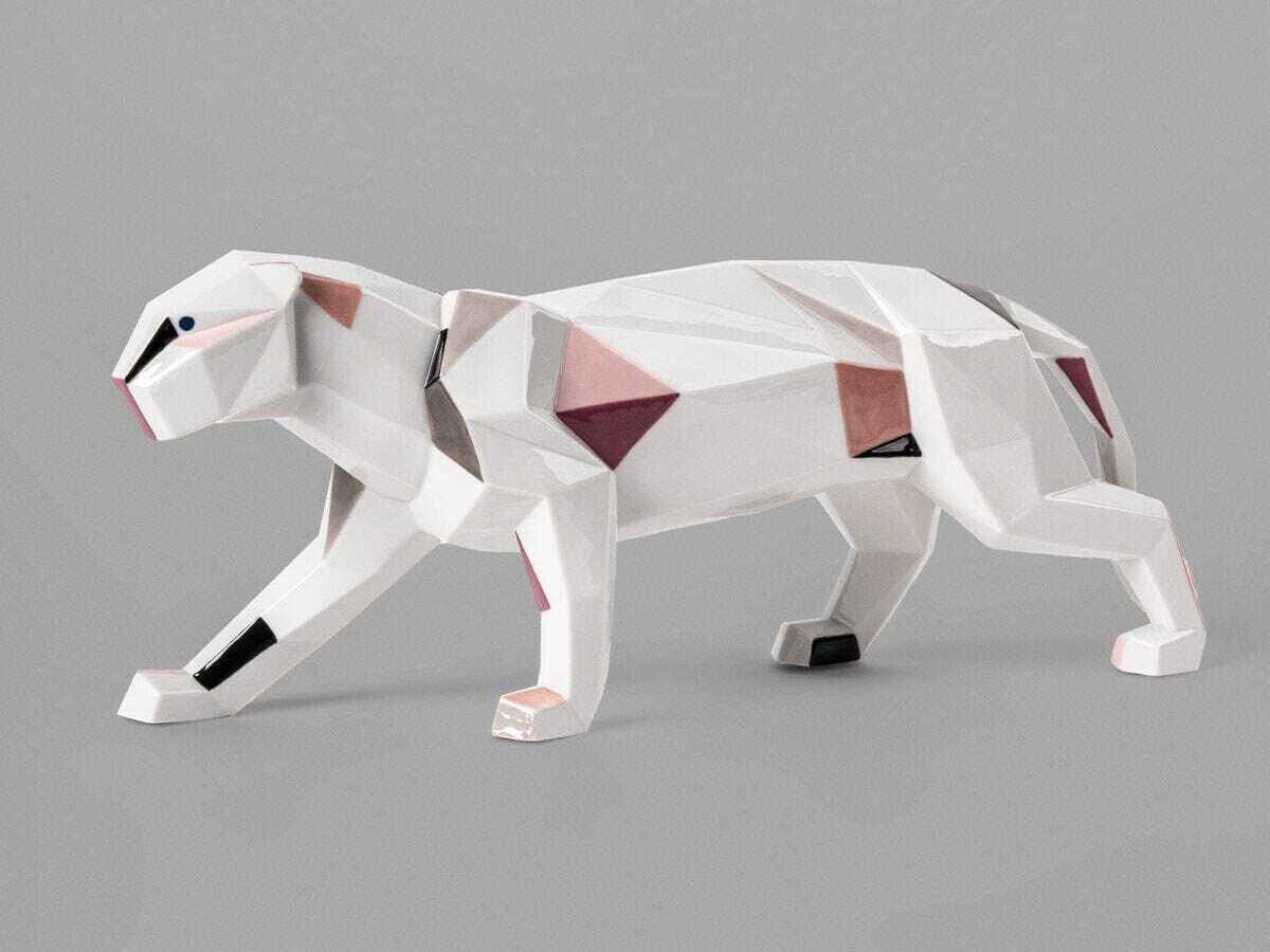 Lladro Panther Sculpture