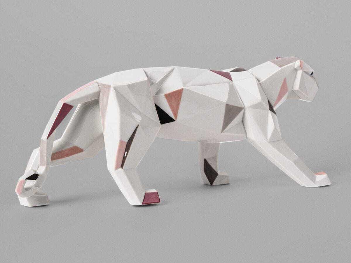 Lladro Panther Sculpture