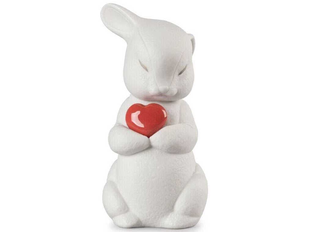 Lladro Puffy Generous Rabbit Figurine