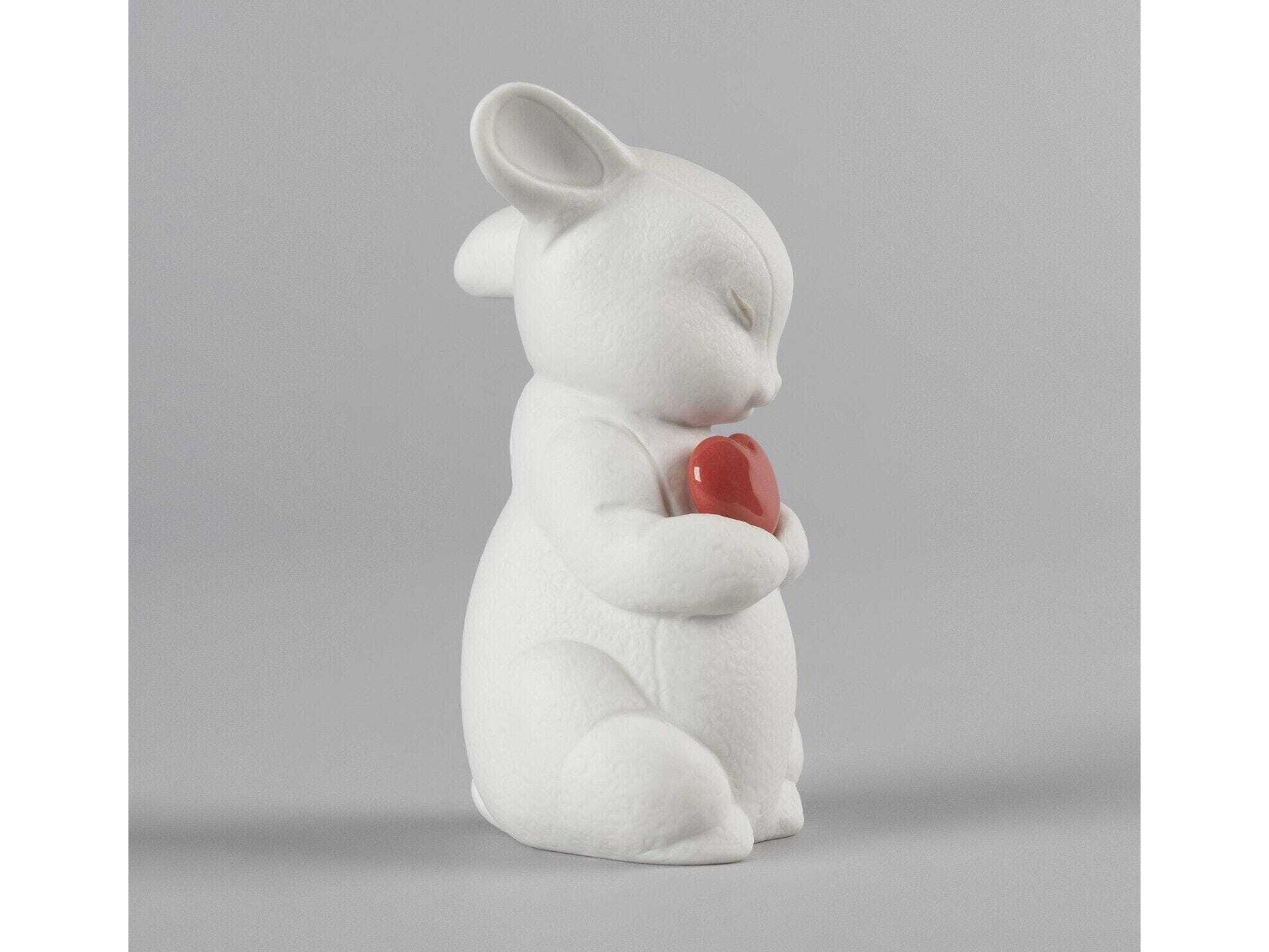 Lladro Puffy Generous Rabbit Figurine