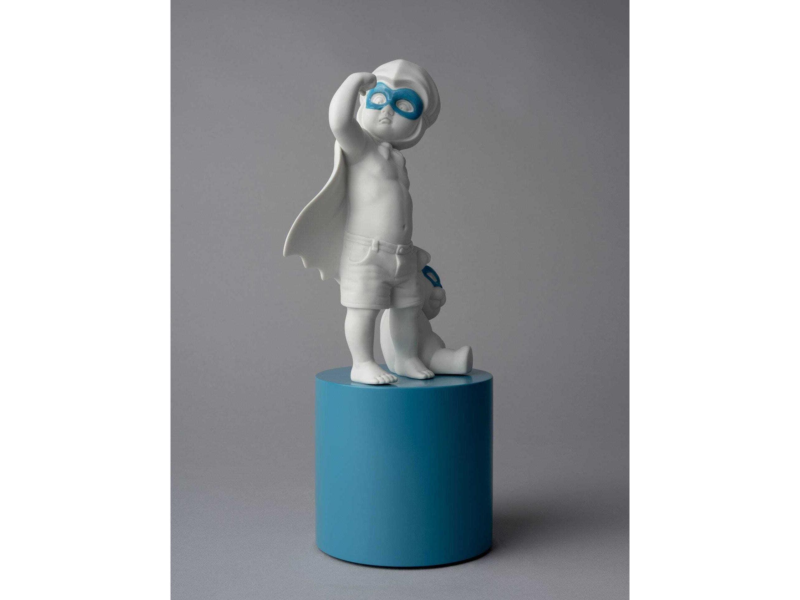 Lladro I Have Super Powers Baby Boy Figurine