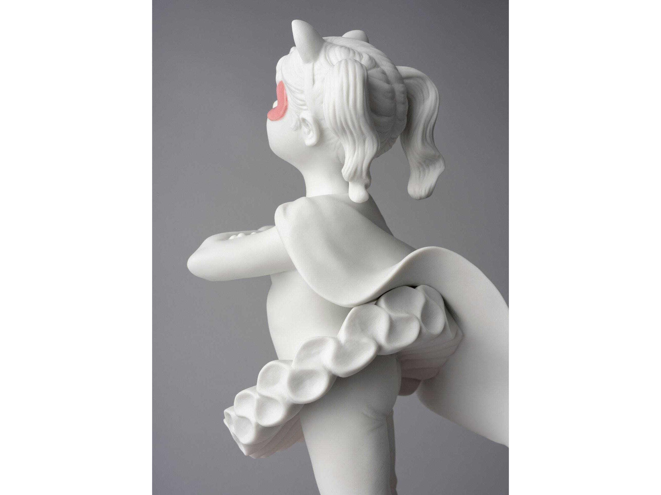 Lladro I'm A Superheroine Girl Figurine