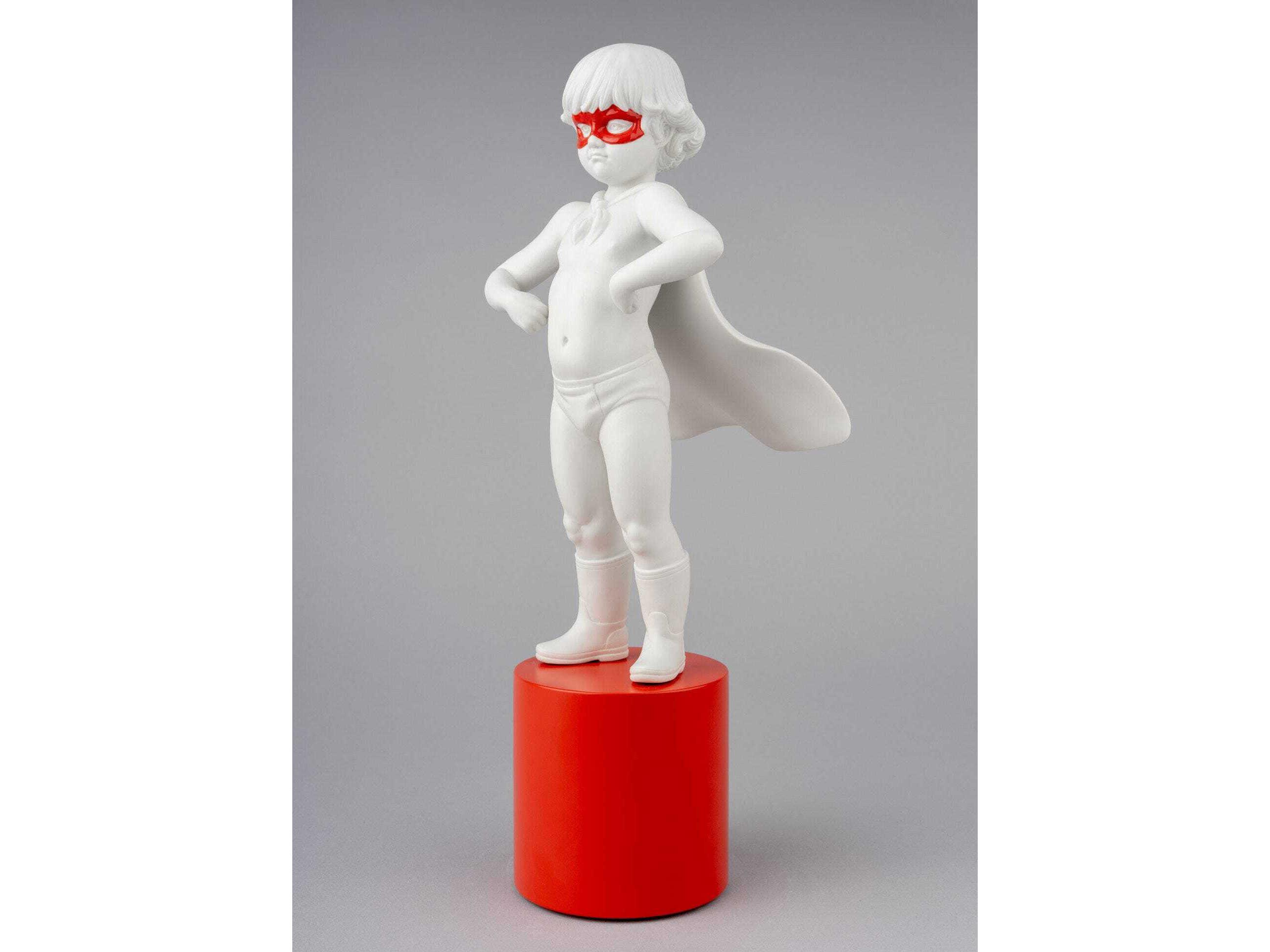 Lladro Hero to Rescue Boy Figurine