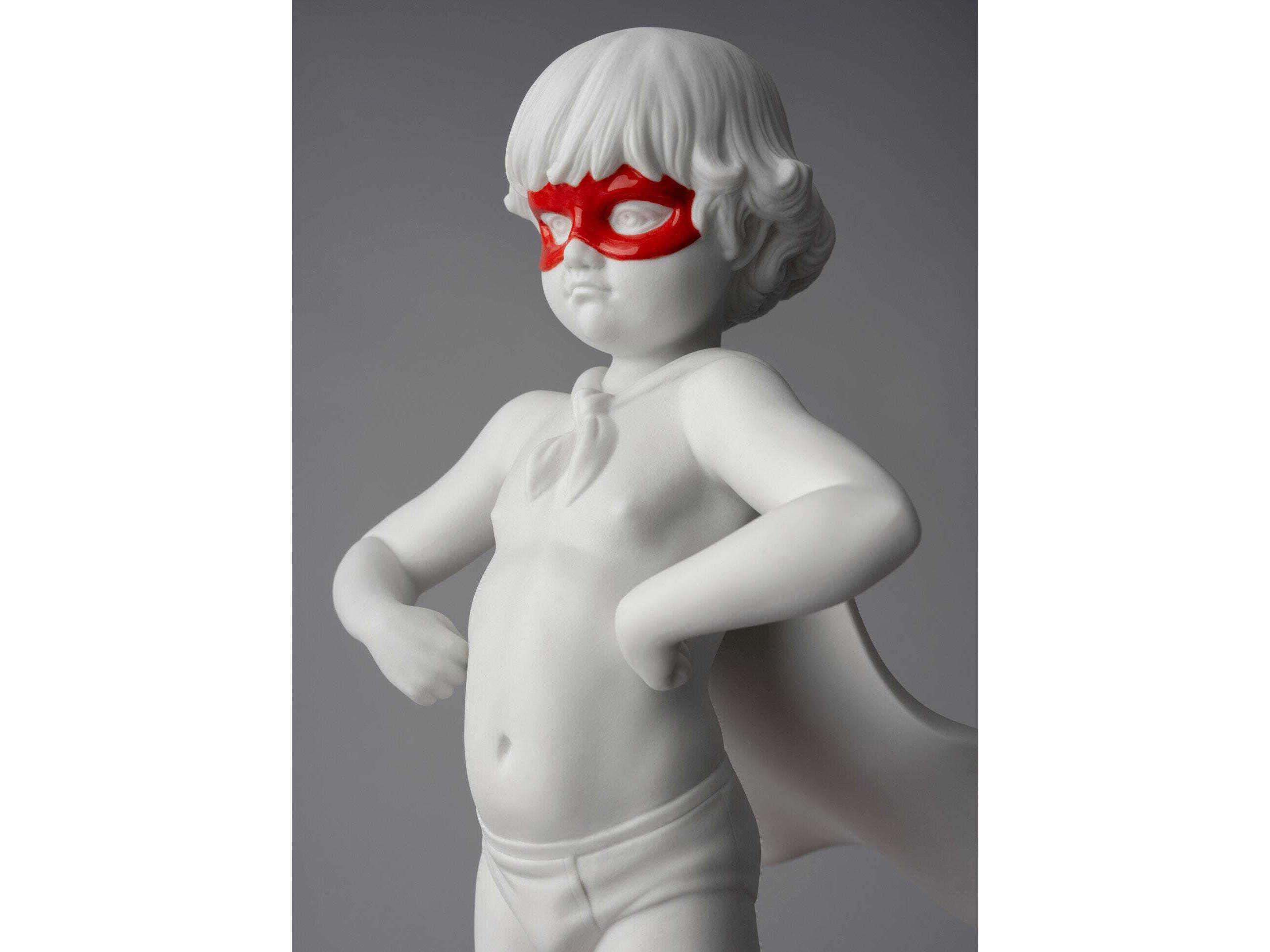 Lladro Hero to Rescue Boy Figurine