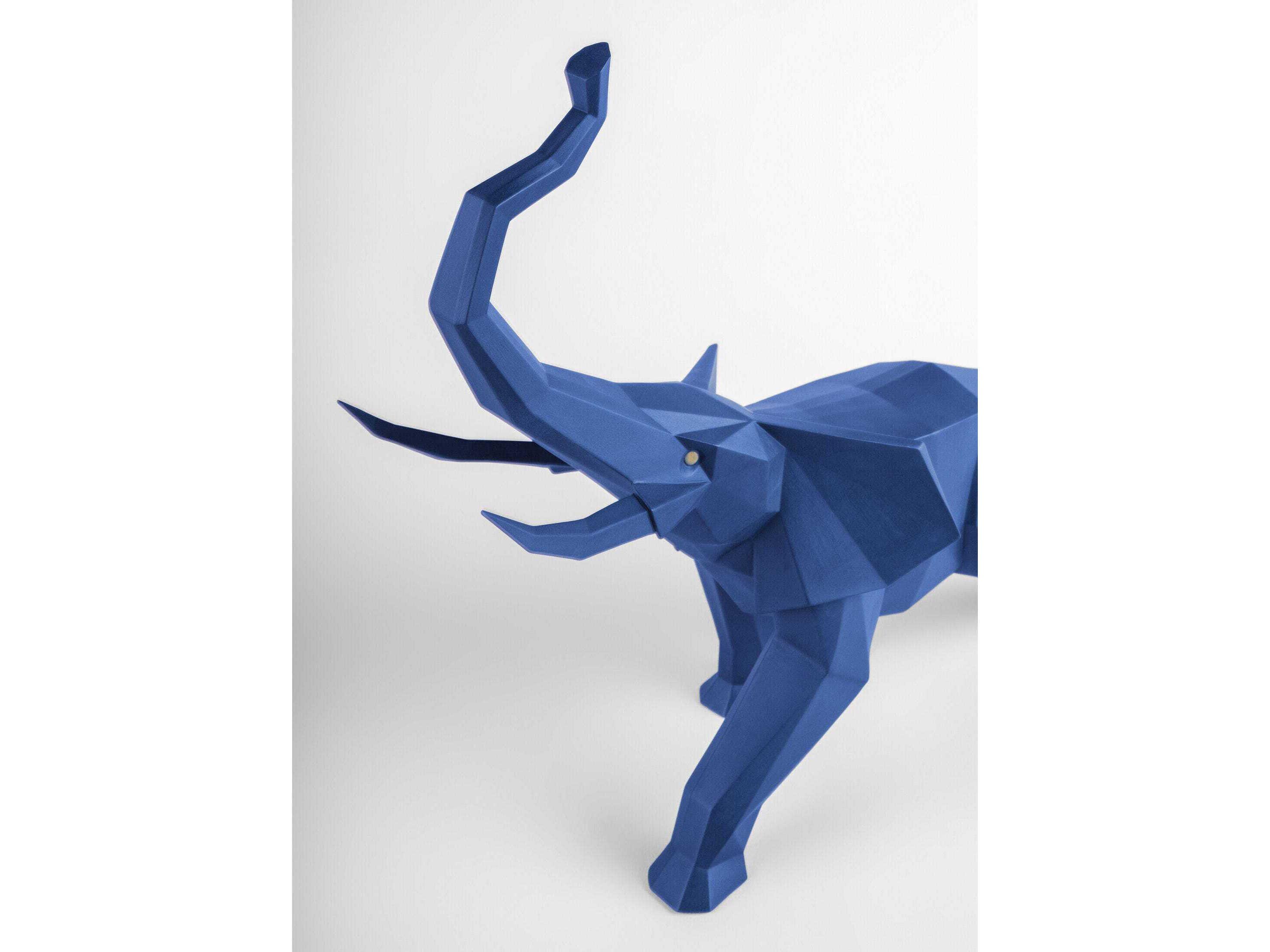 Lladro Elephant Sculpture