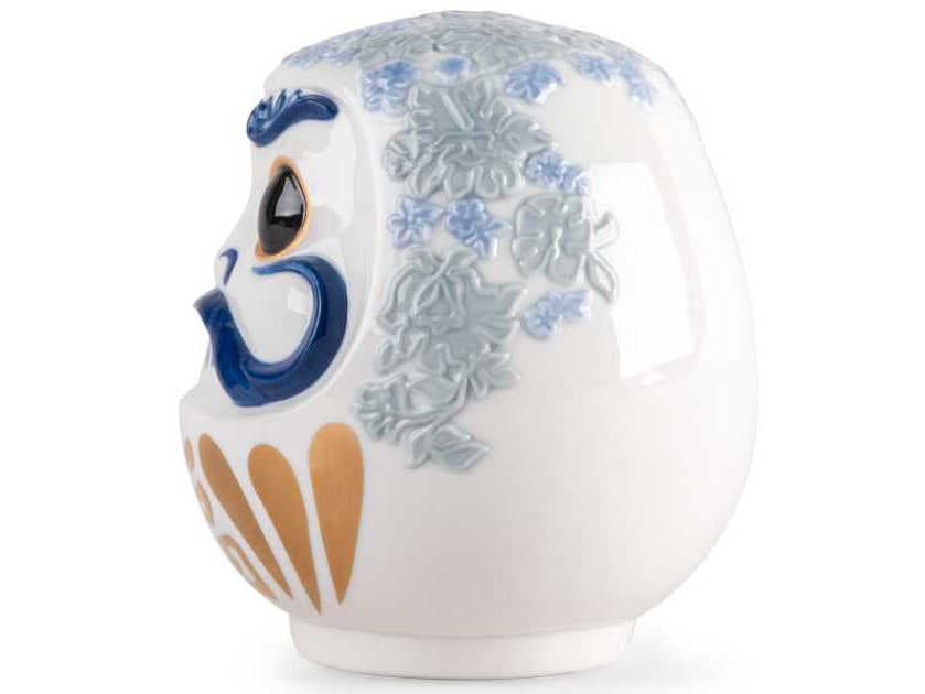 Lladro Blue Daruma