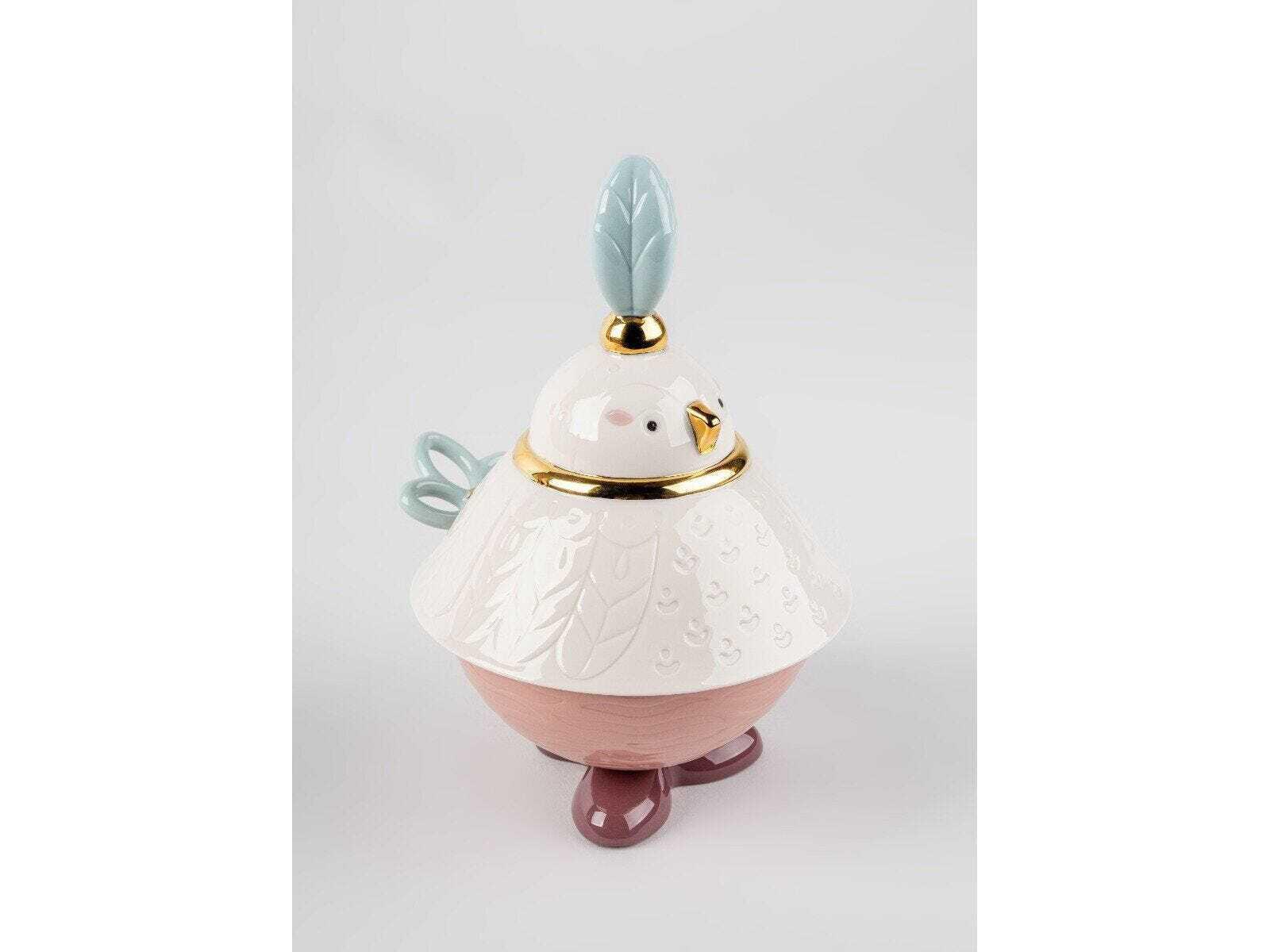 Lladro Kawki Sugar Bowl