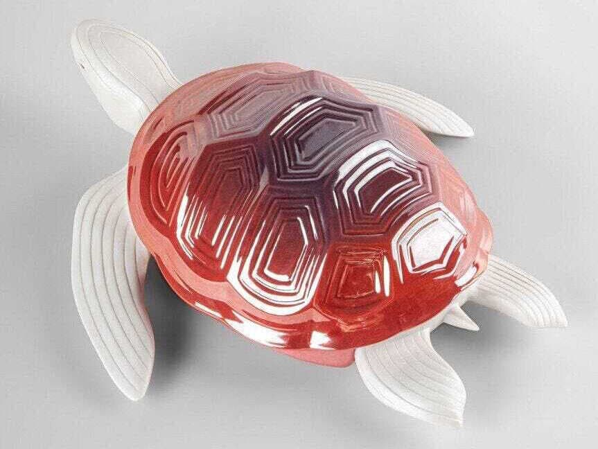 Lladro Turtle Sculpture