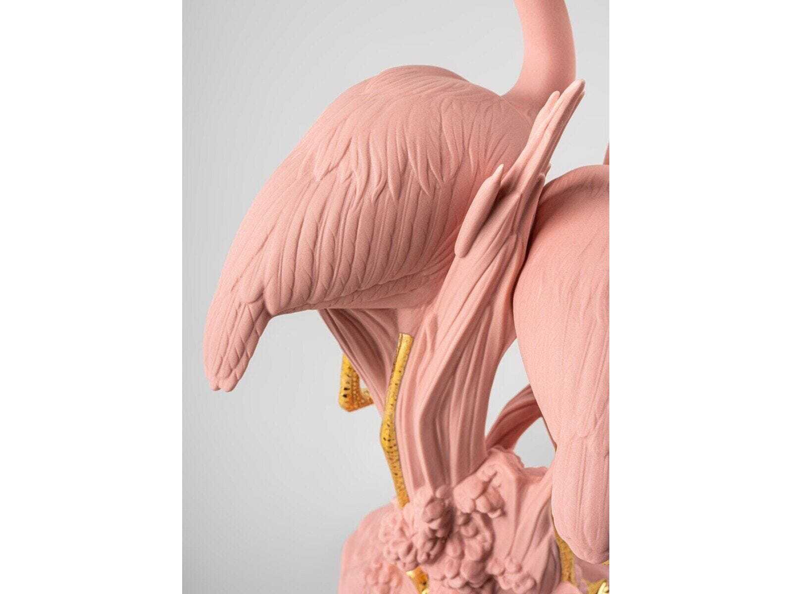 Lladro The Flamingos Sculpture