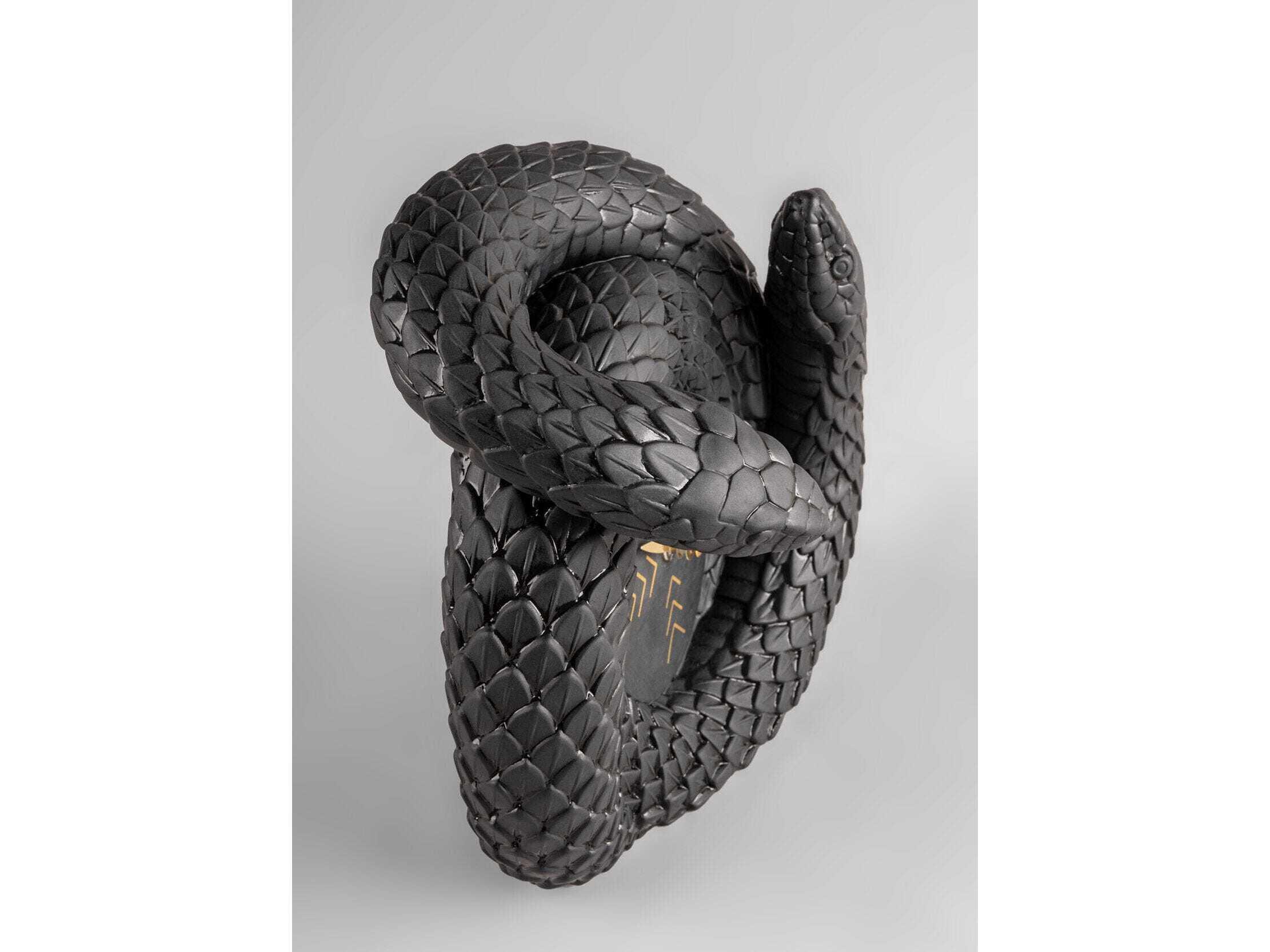 Lladro Snakes Clock