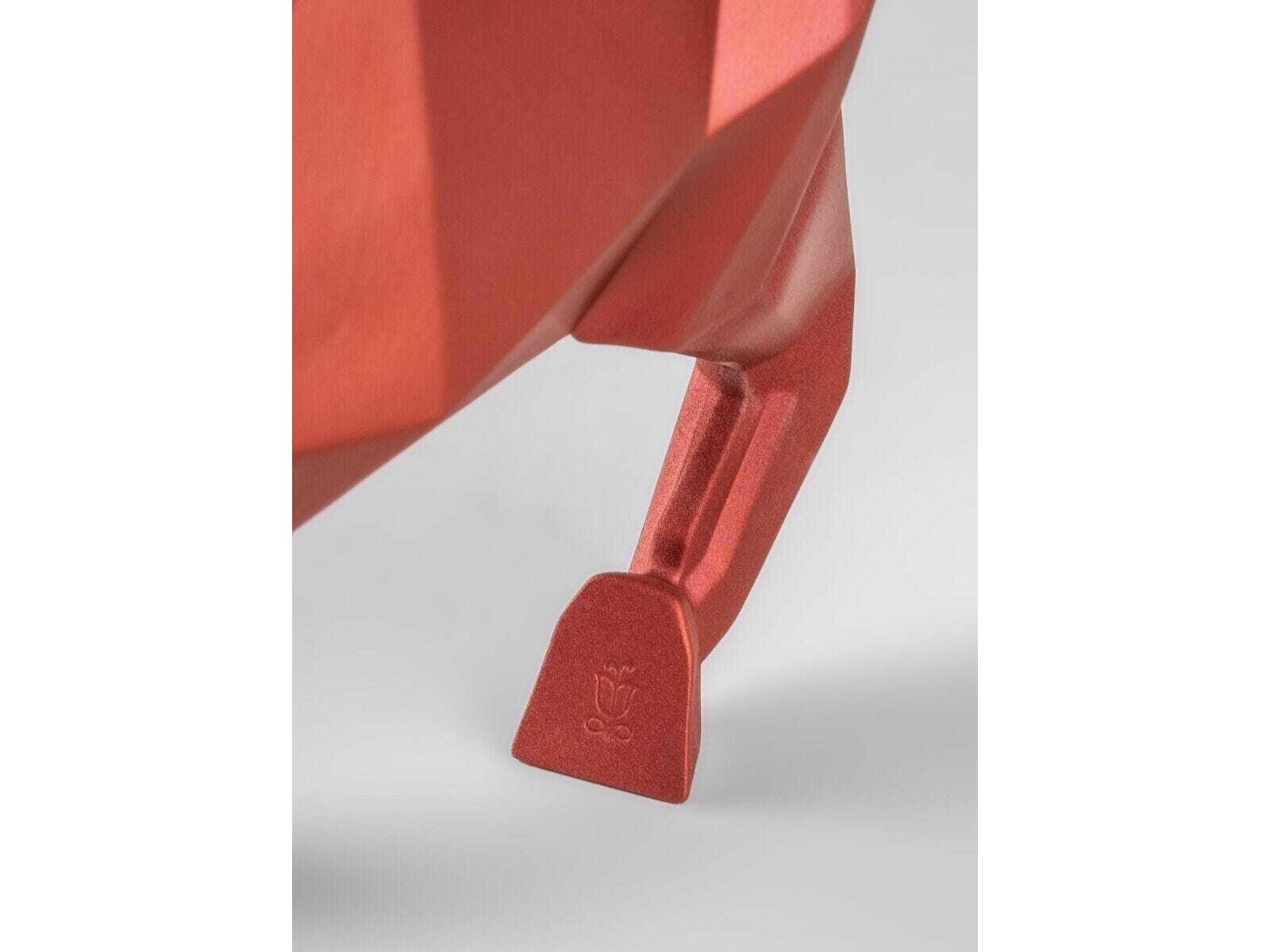 Lladro Metallic Red Bull Sculpture