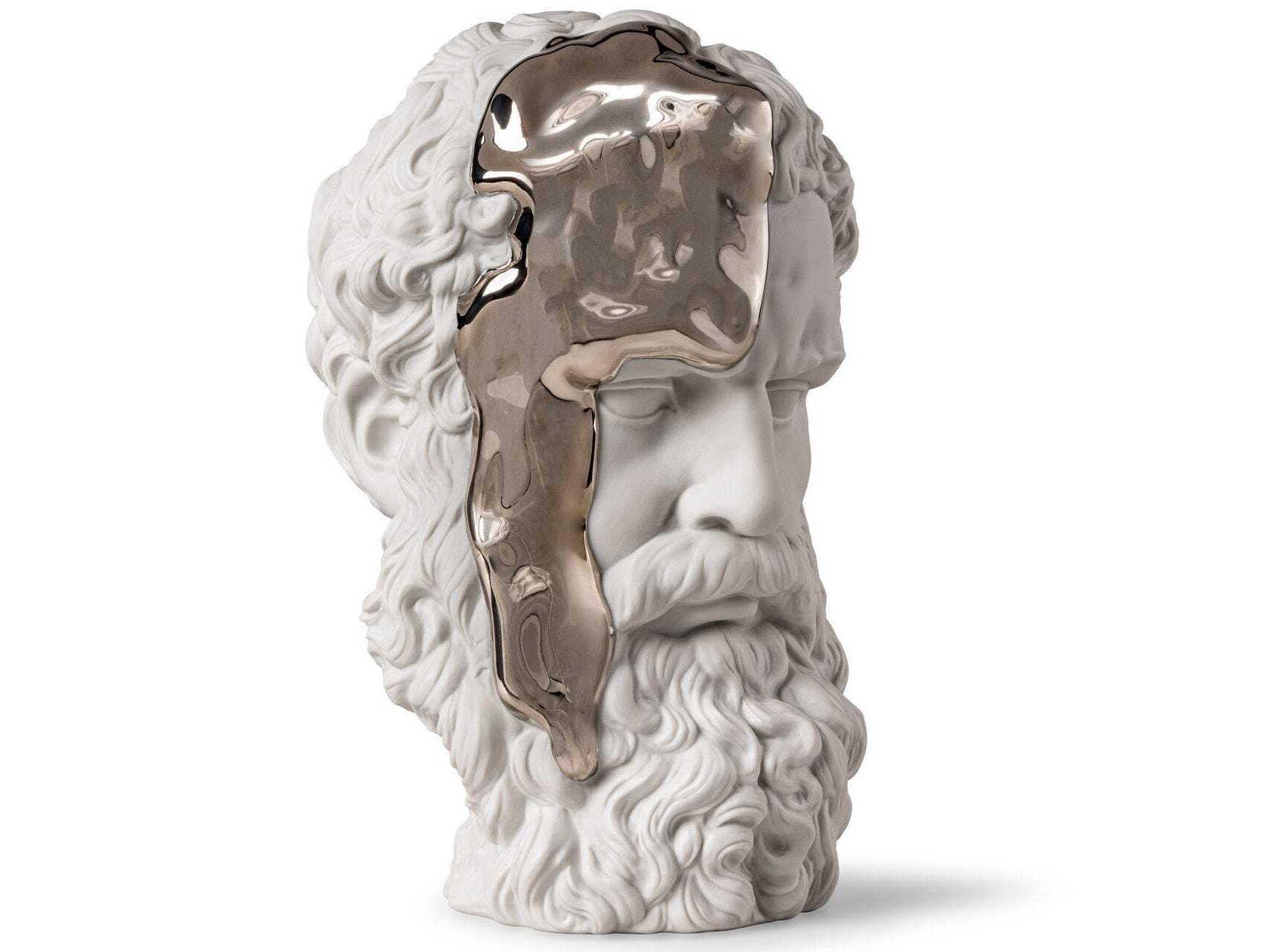 Lladro Eternal Fluidity Thinker Sculpture