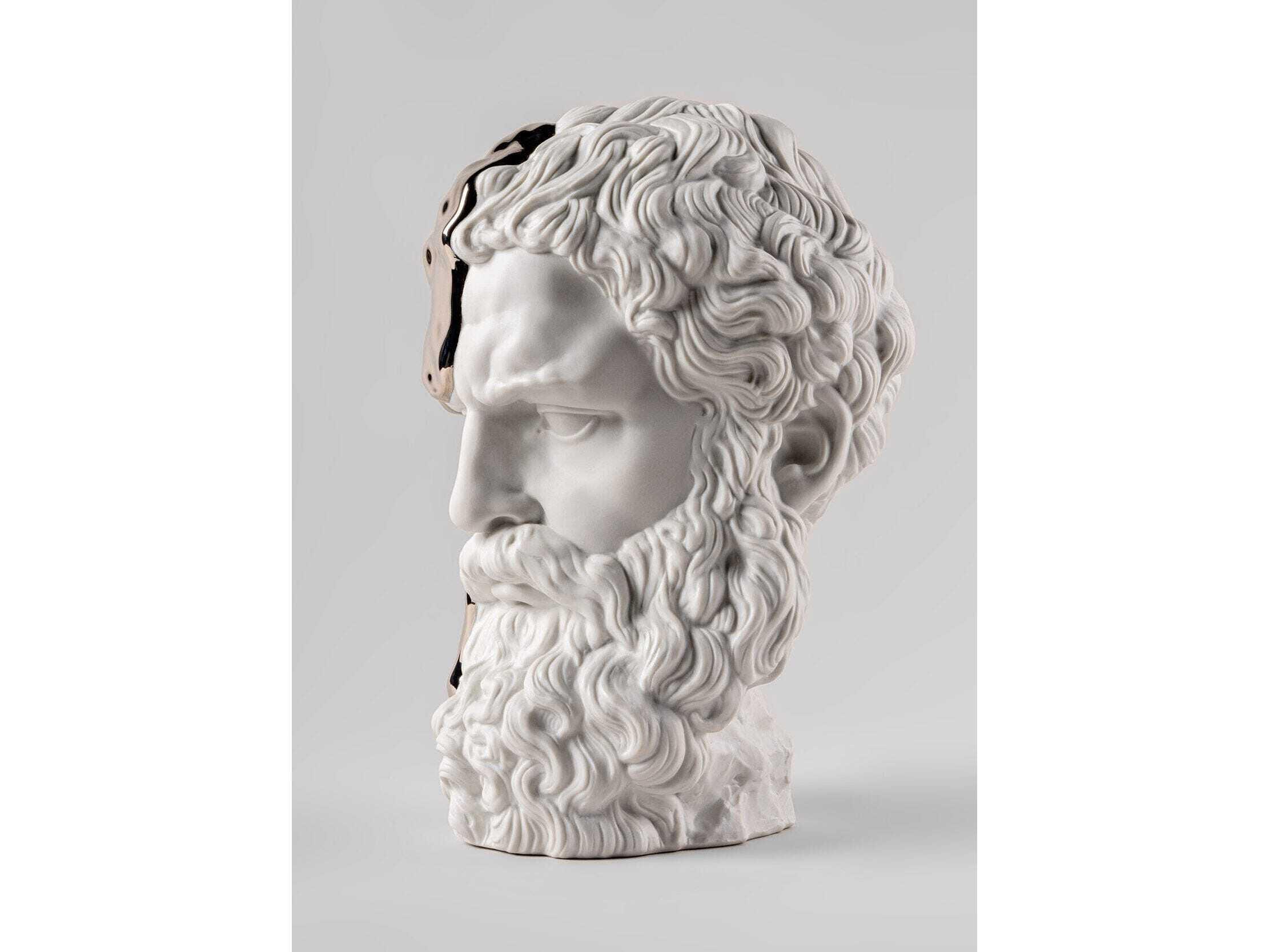 Lladro Eternal Fluidity Thinker Sculpture