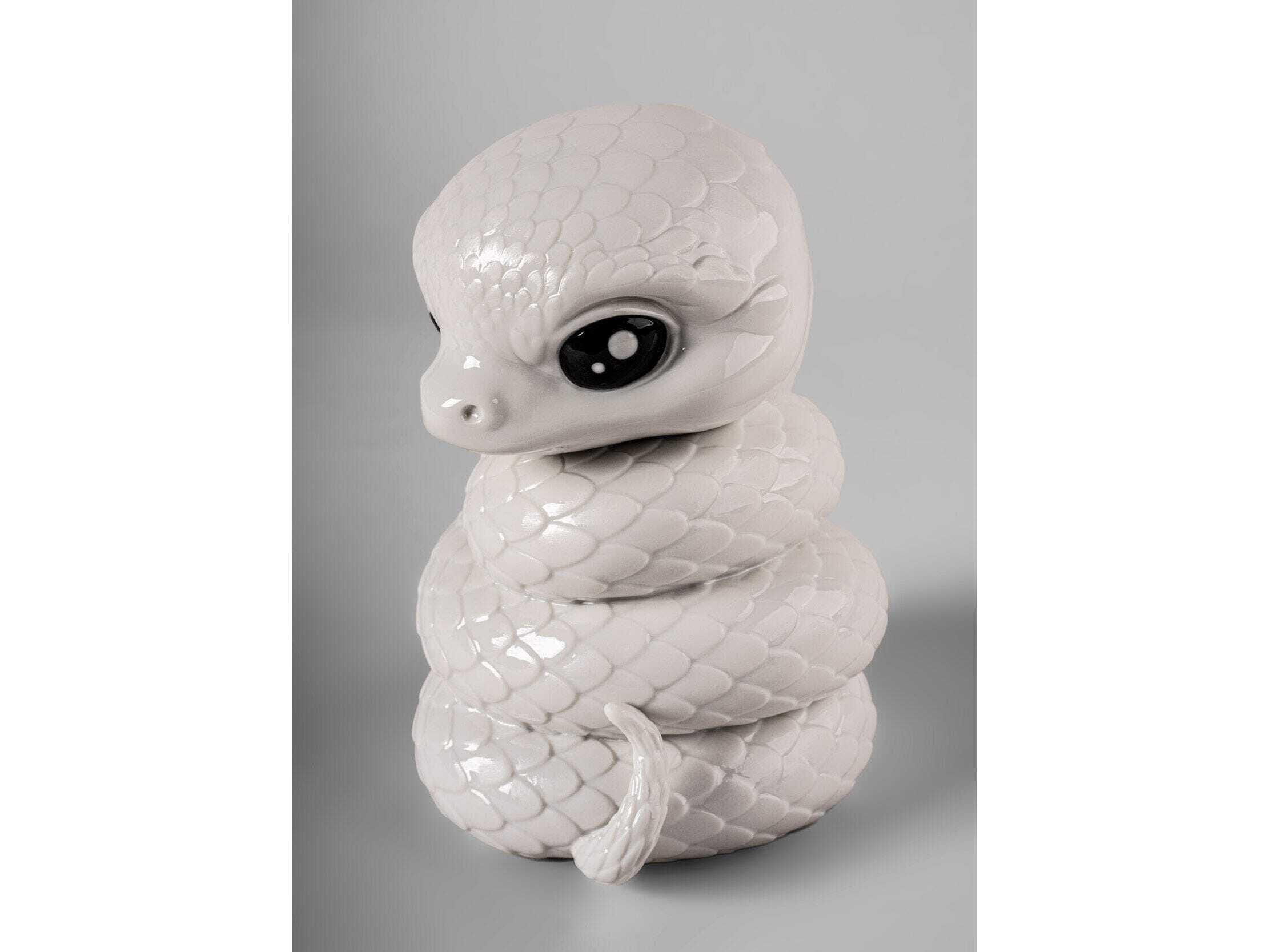 Lladro Baby Snake Figurine