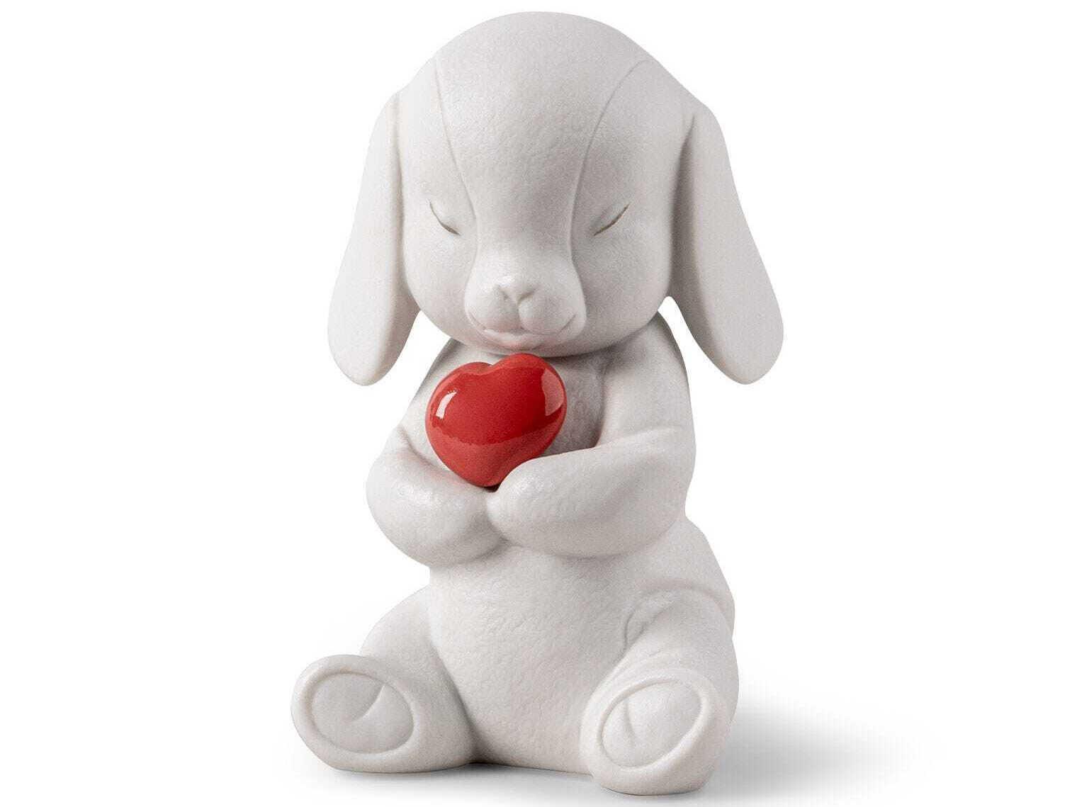 Lladro Buddy Caring Puppy Figurine