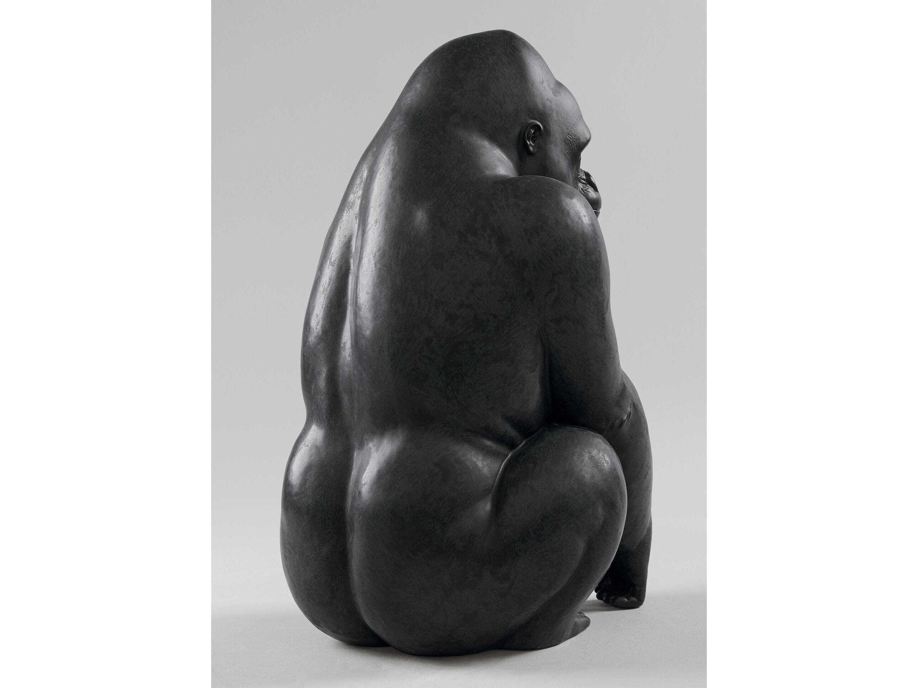 Lladro Gorilla Sculpture