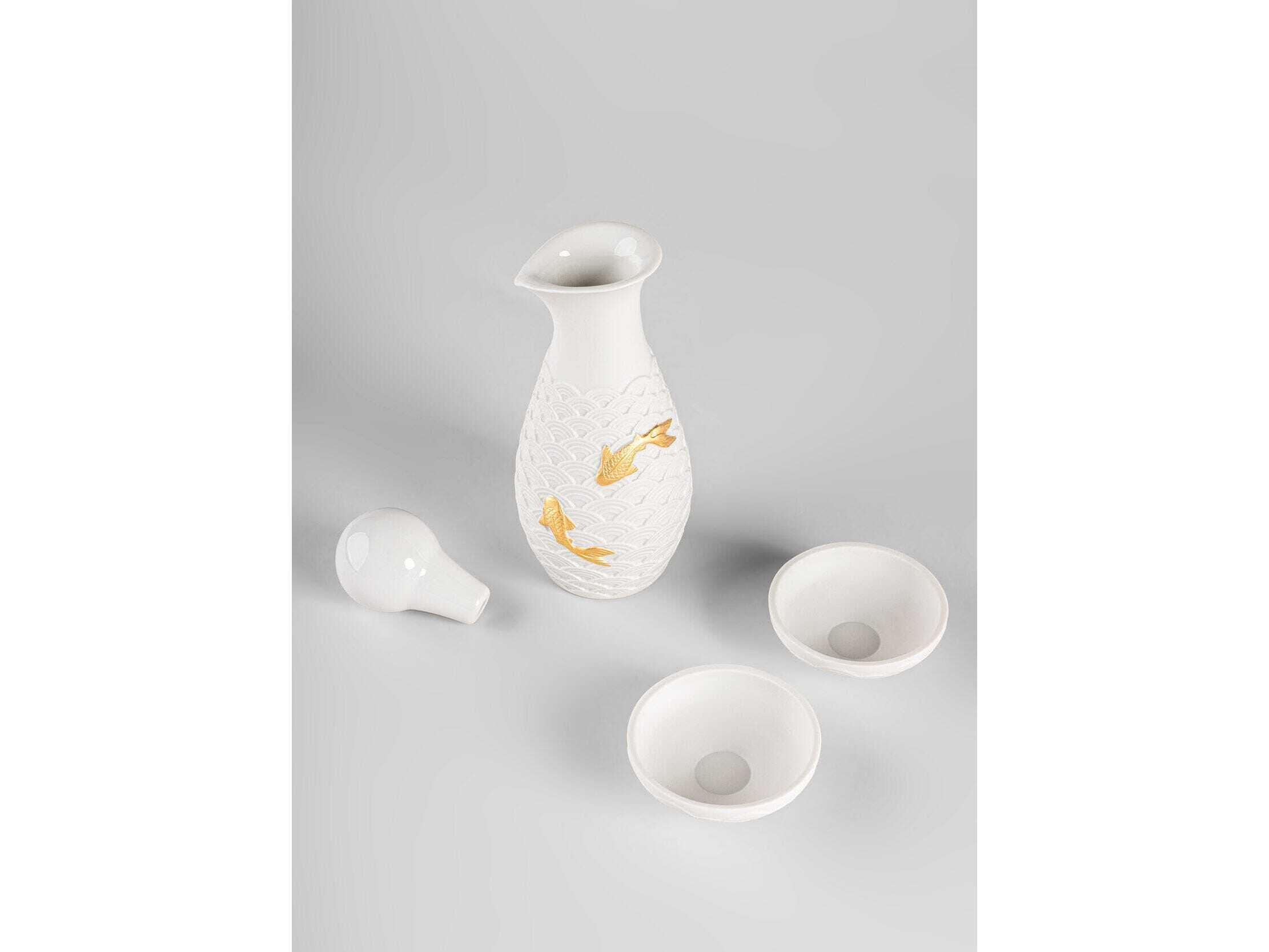 Lladro Koi Soya Set