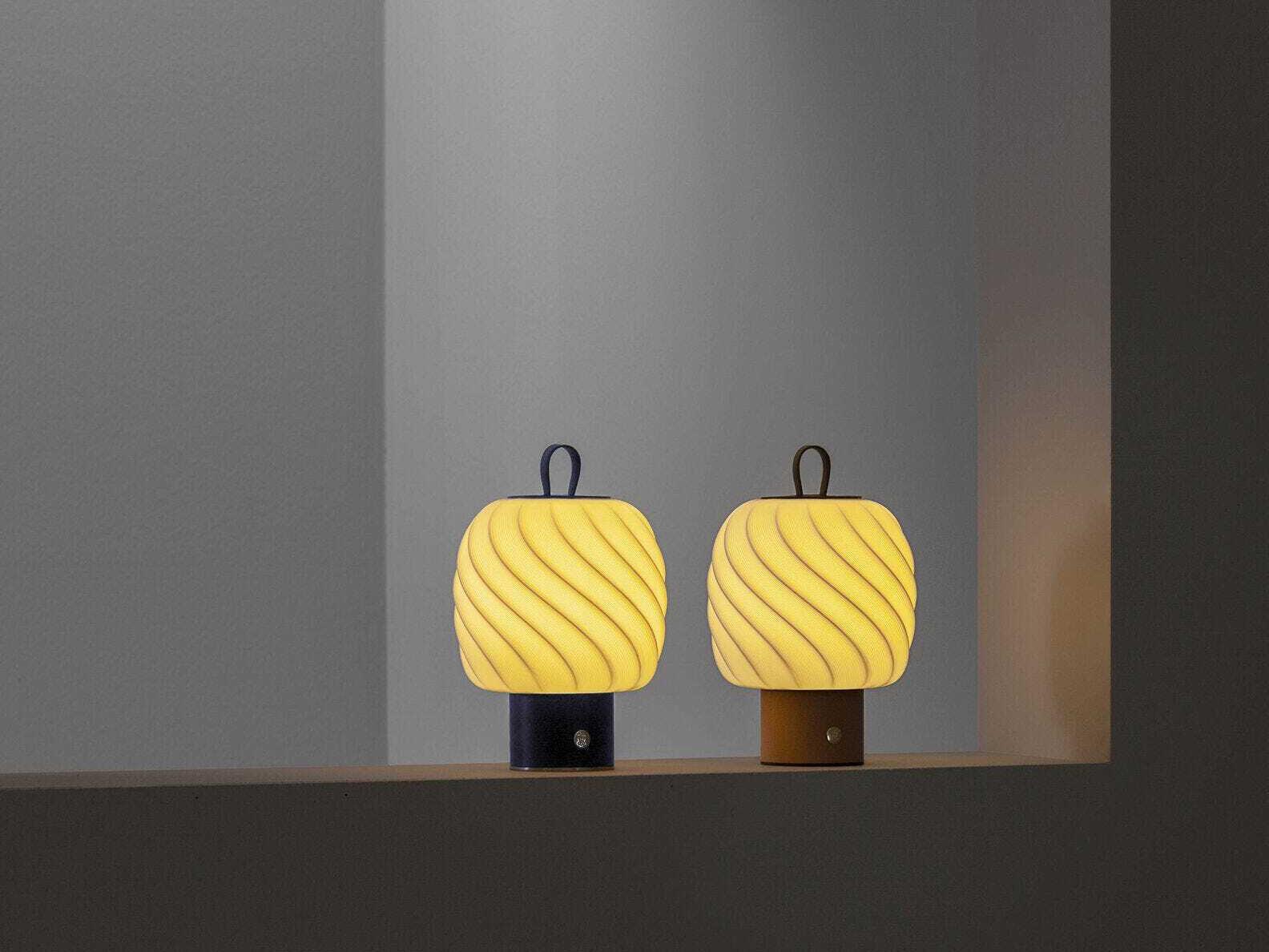 Lladro Ice Cream White Table Lamp