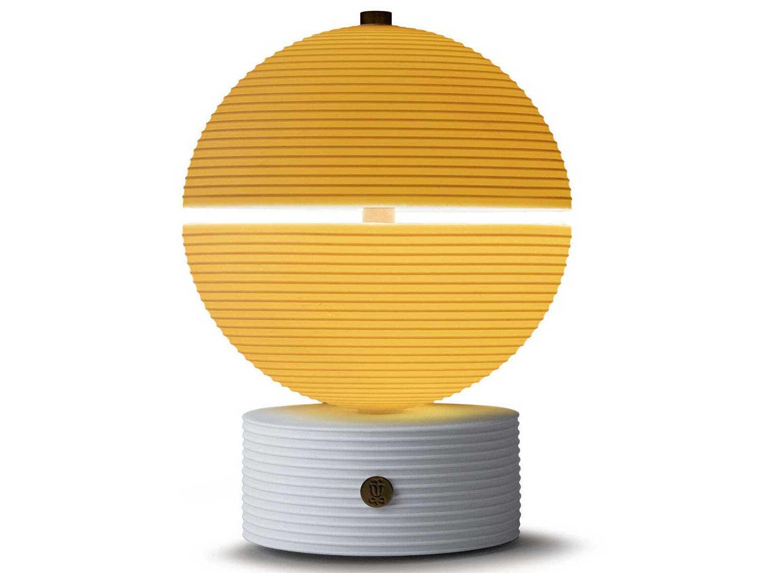 Lladro Cascade White Table Lamp