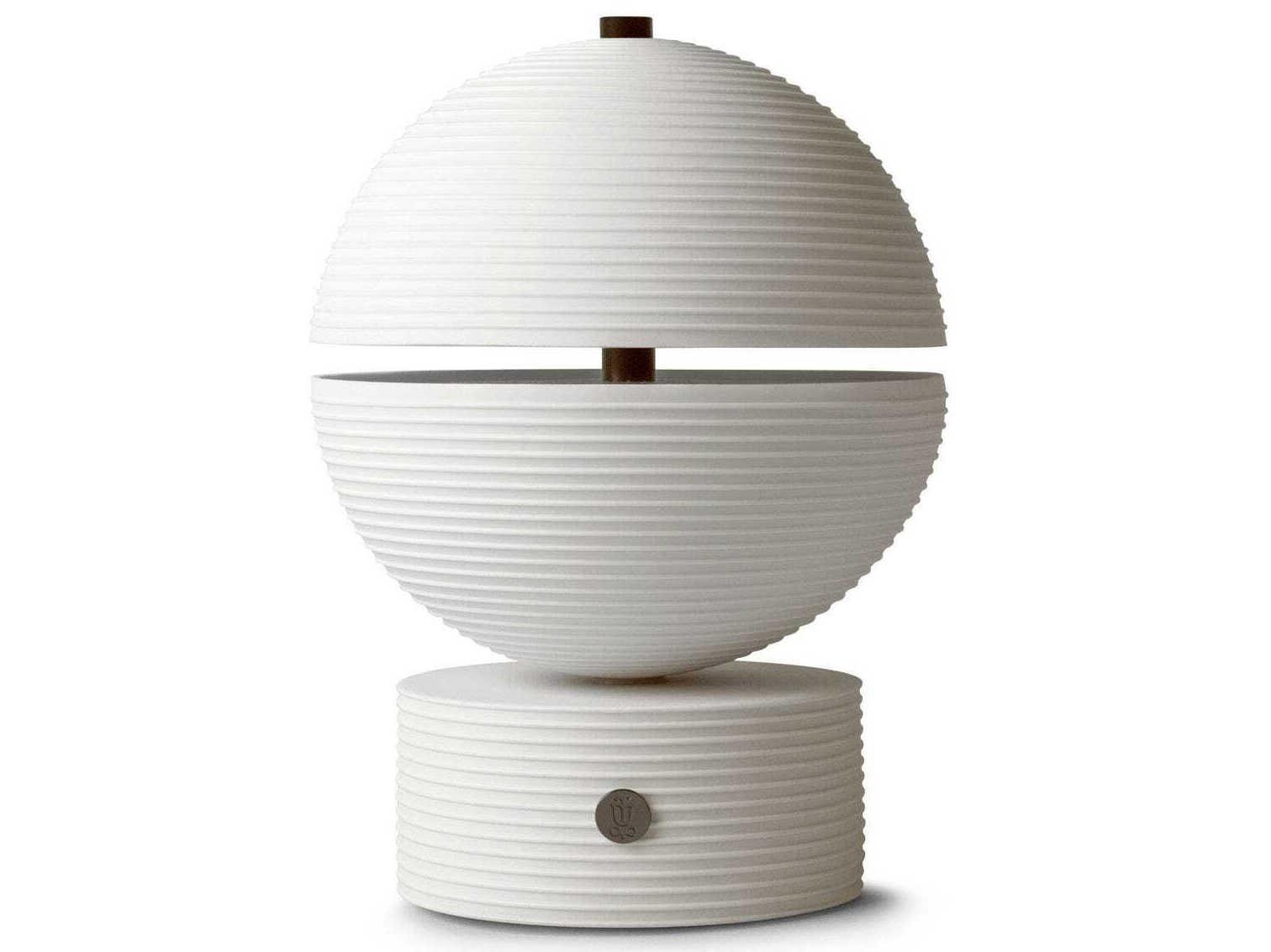 Lladro Cascade White Table Lamp