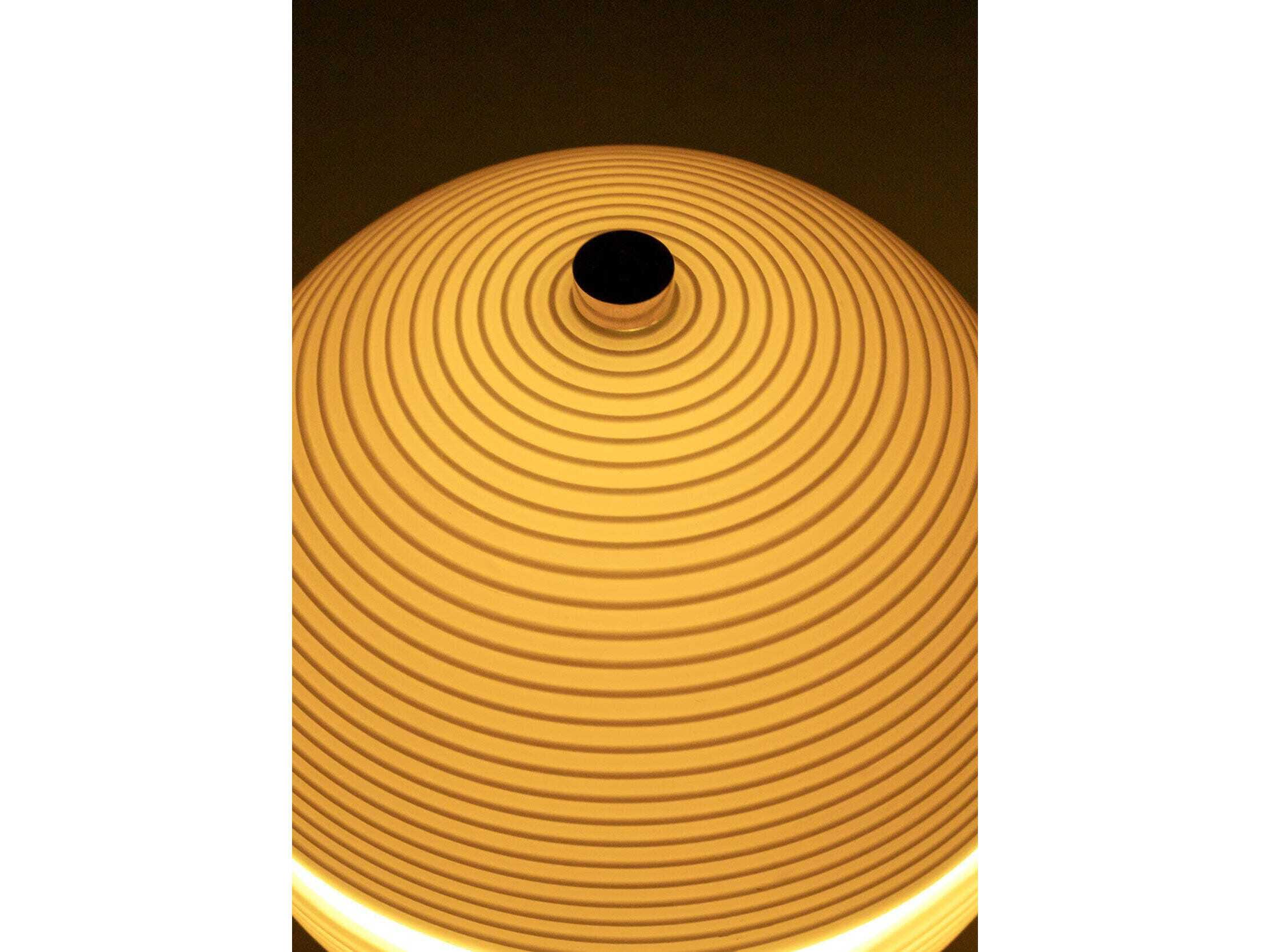 Lladro Cascade White Table Lamp