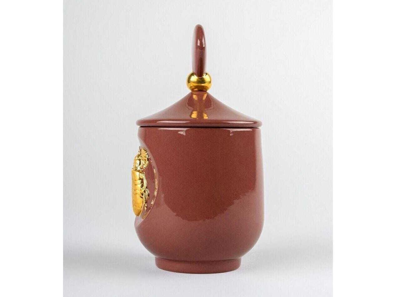 Lladro Scarab Candle