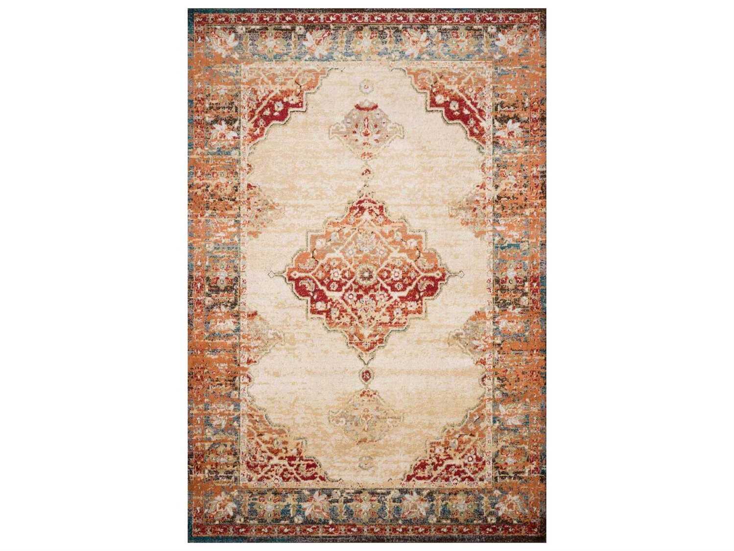Loloi Rugs Isadora Bordered Runner Area Rug