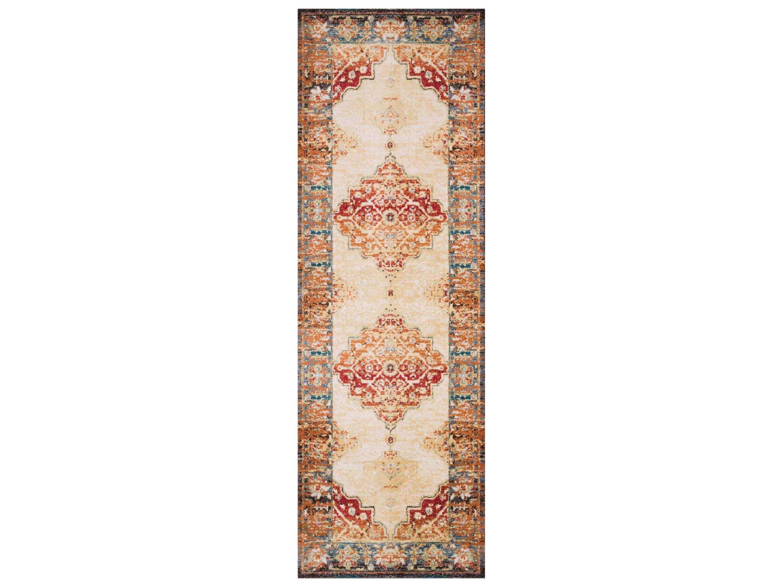 Loloi Rugs Isadora Bordered Runner Area Rug