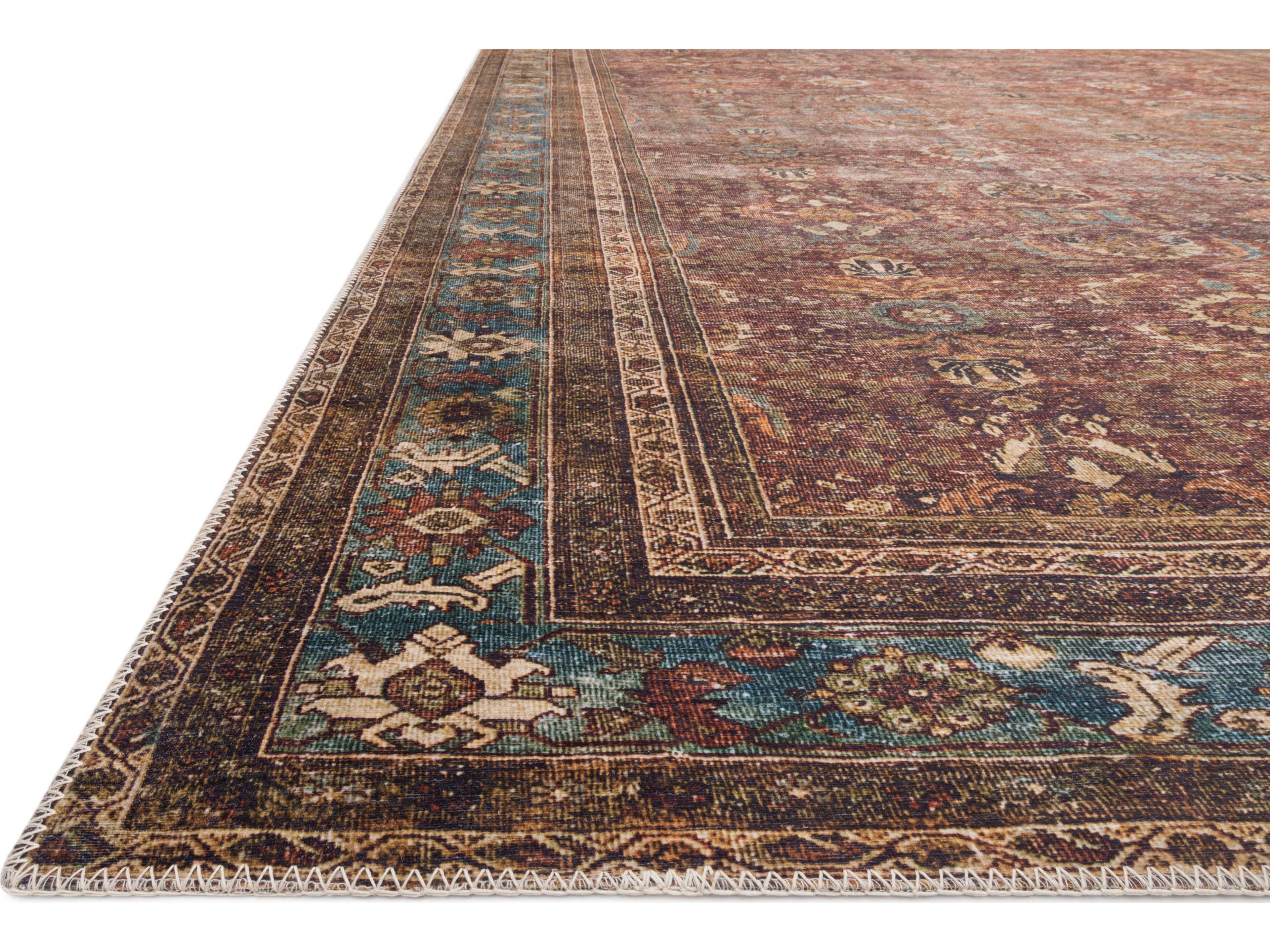 Loloi Rugs Layla Bordered Runner Area Rug