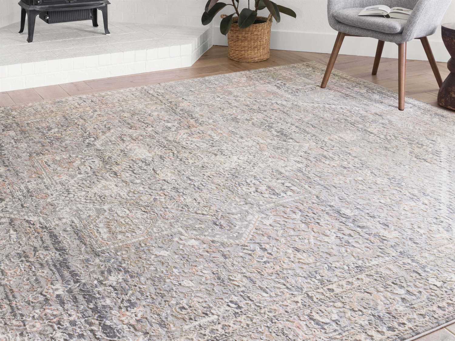 Loloi Rugs Lucia Bordered Runner Area Rug