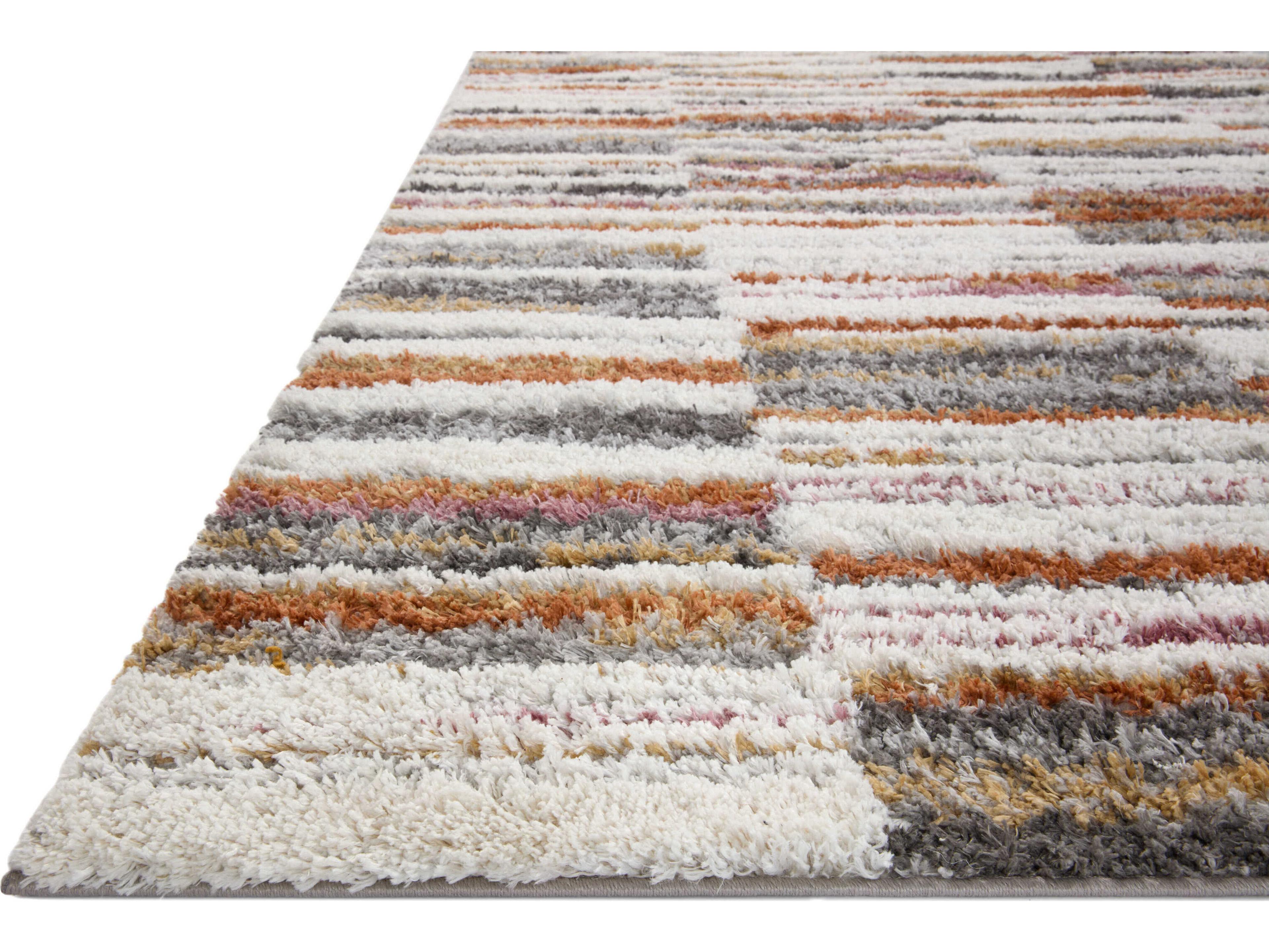 Loloi Rugs Levitt Shag Geometric Area Rug