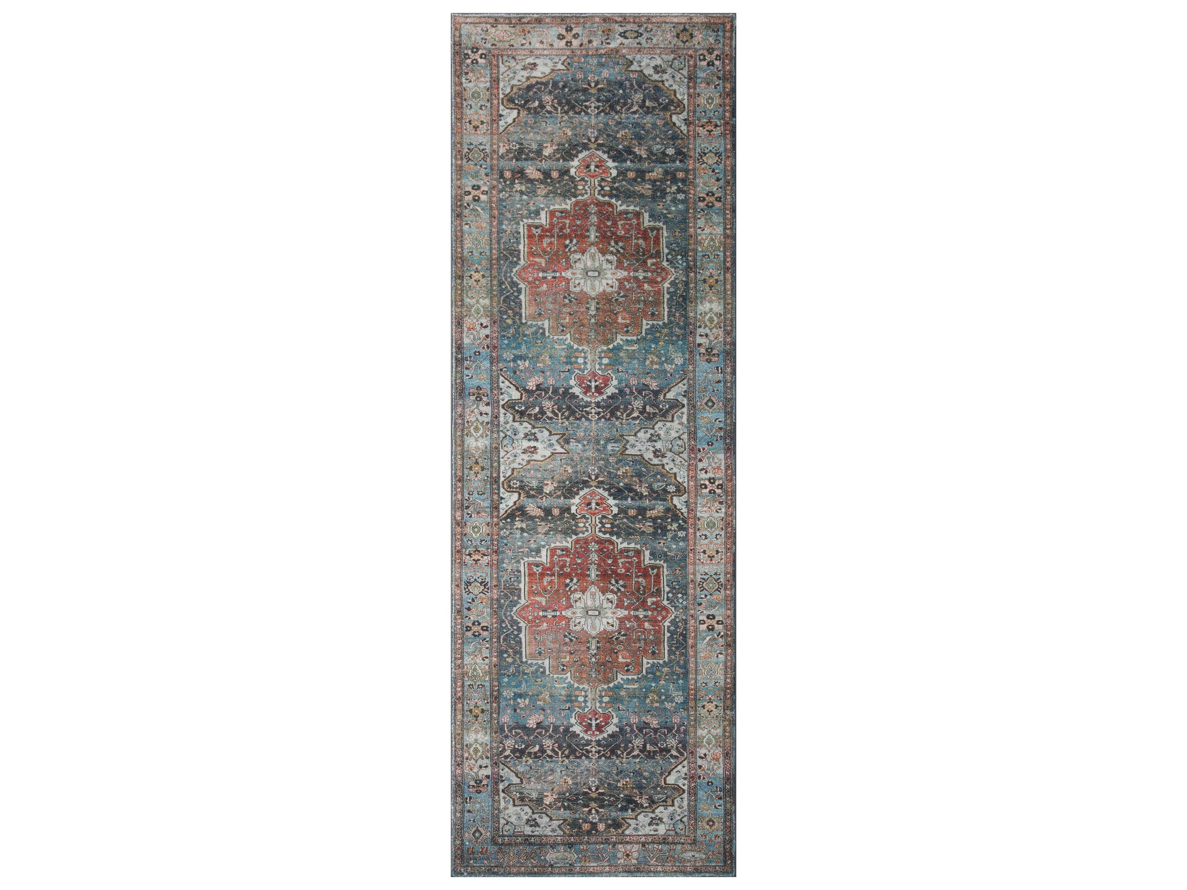 Loloi Rugs Margot Cloudpile Bordered Runner Area Rug