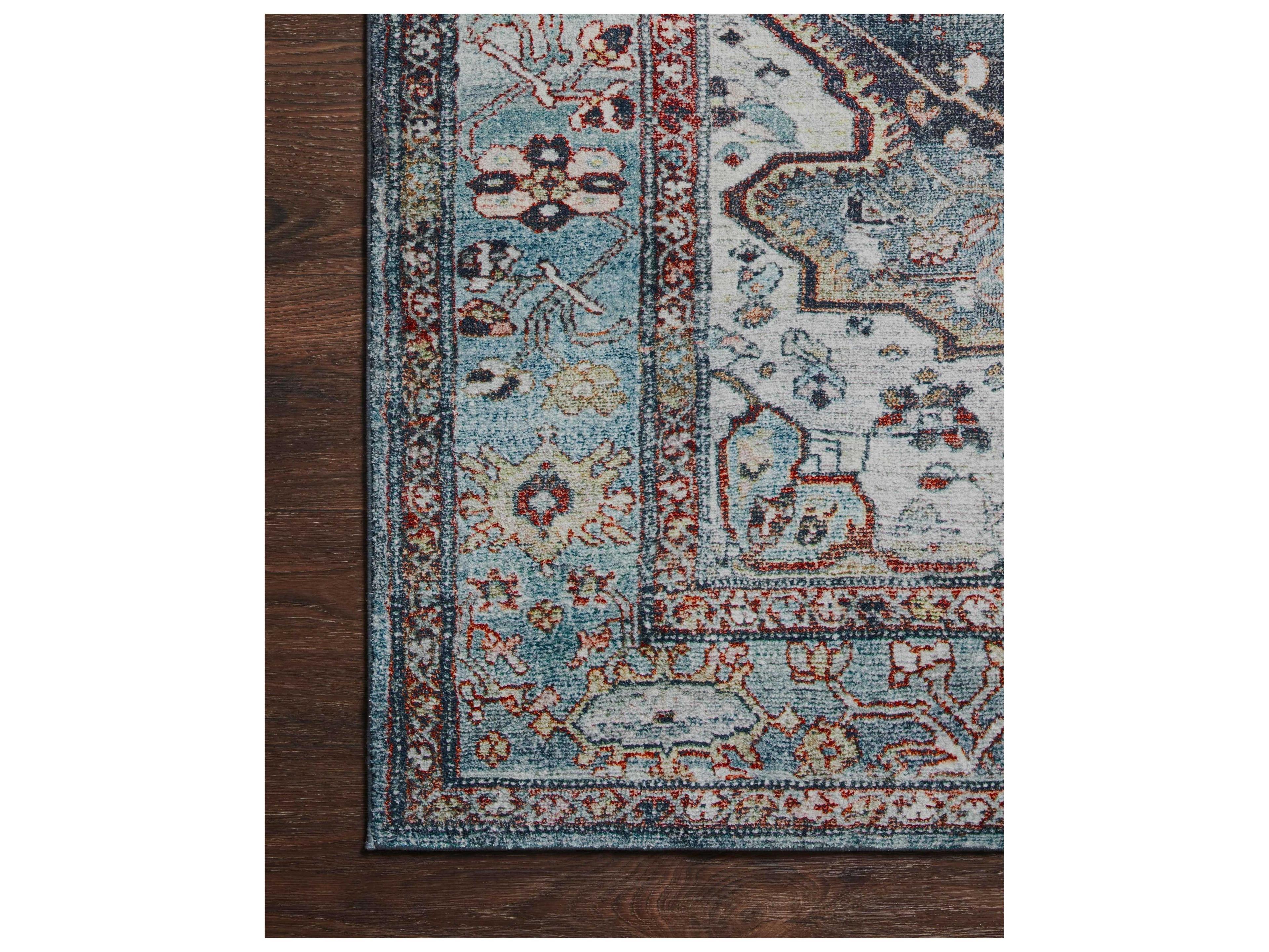 Loloi Rugs Margot Cloudpile Bordered Runner Area Rug