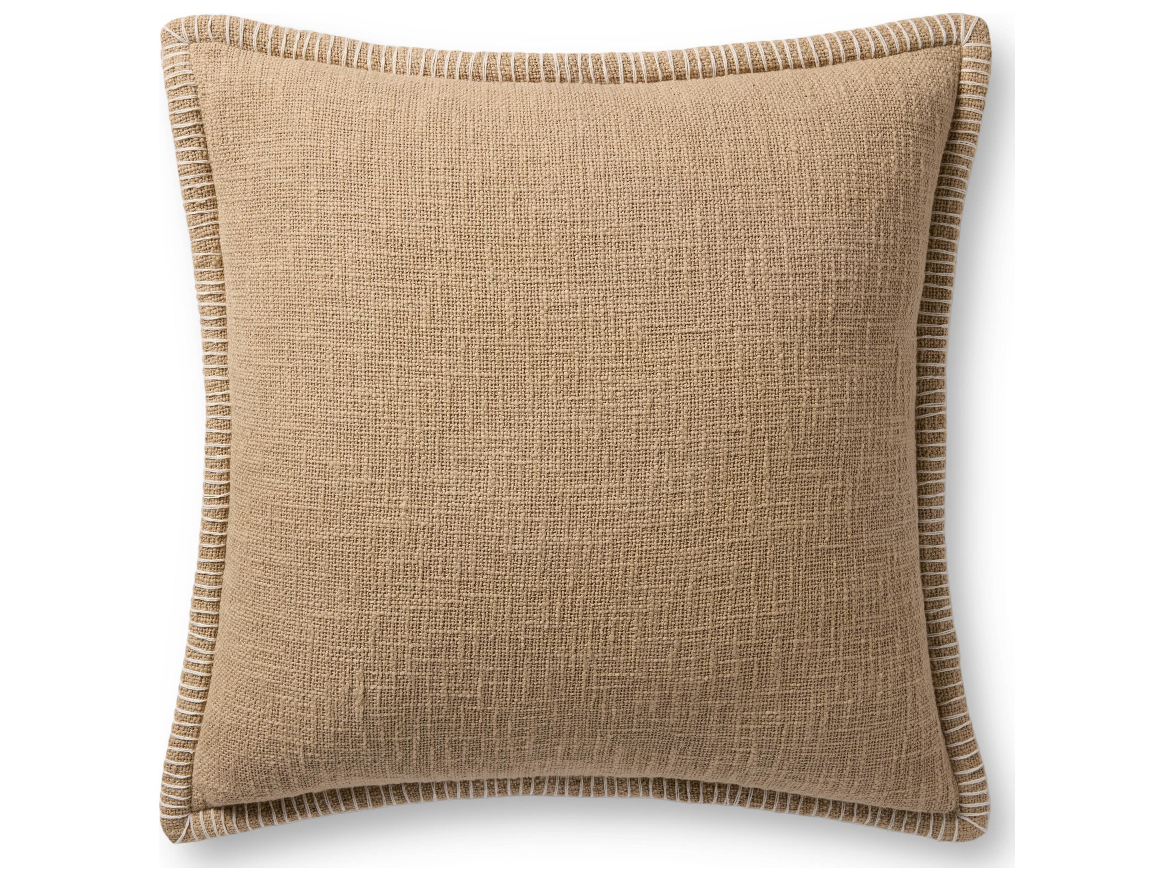 Loloi Rugs Tan Pillow