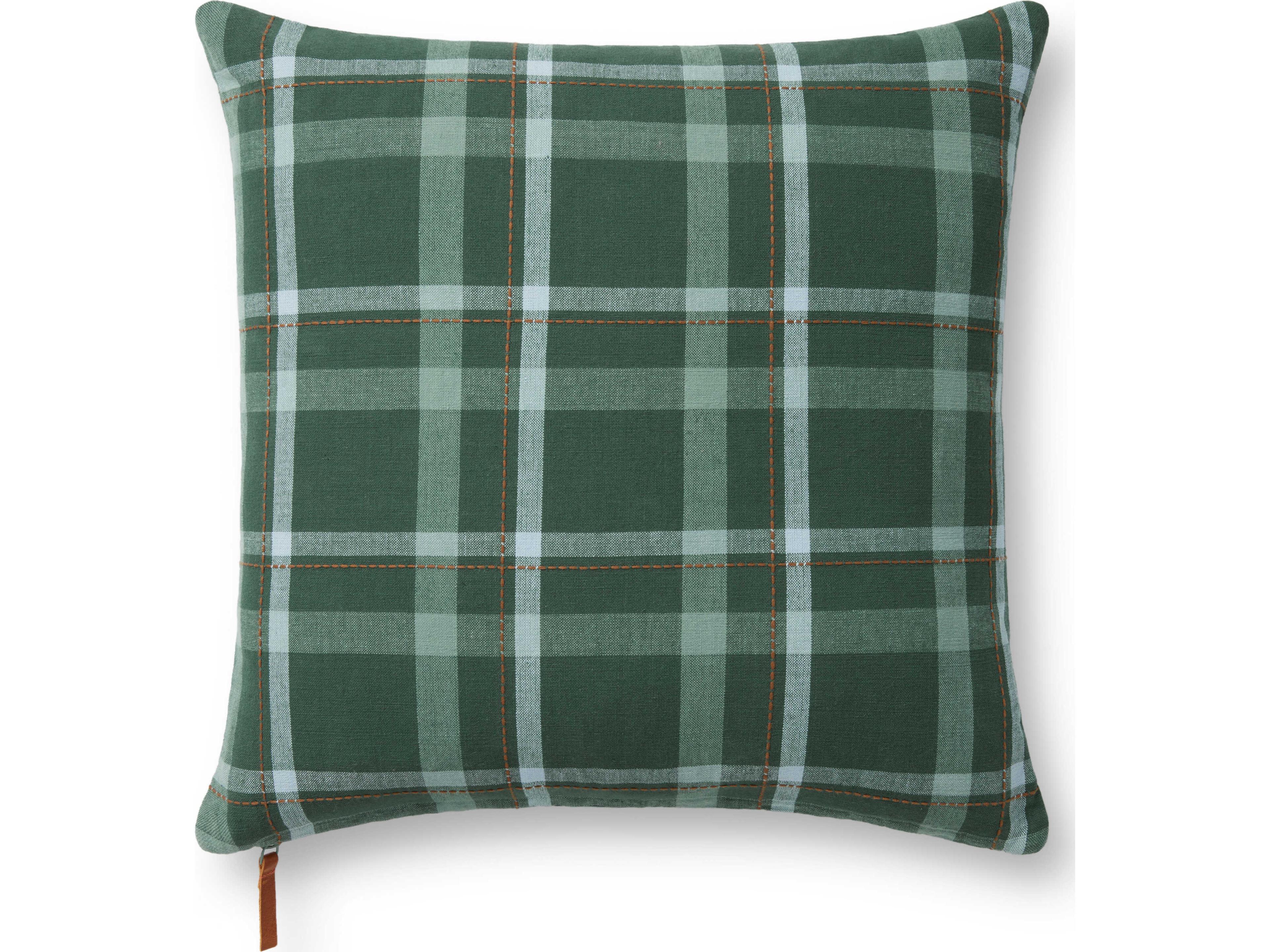 Loloi Rugs Chris Loves Julia Green / Multi Pillow