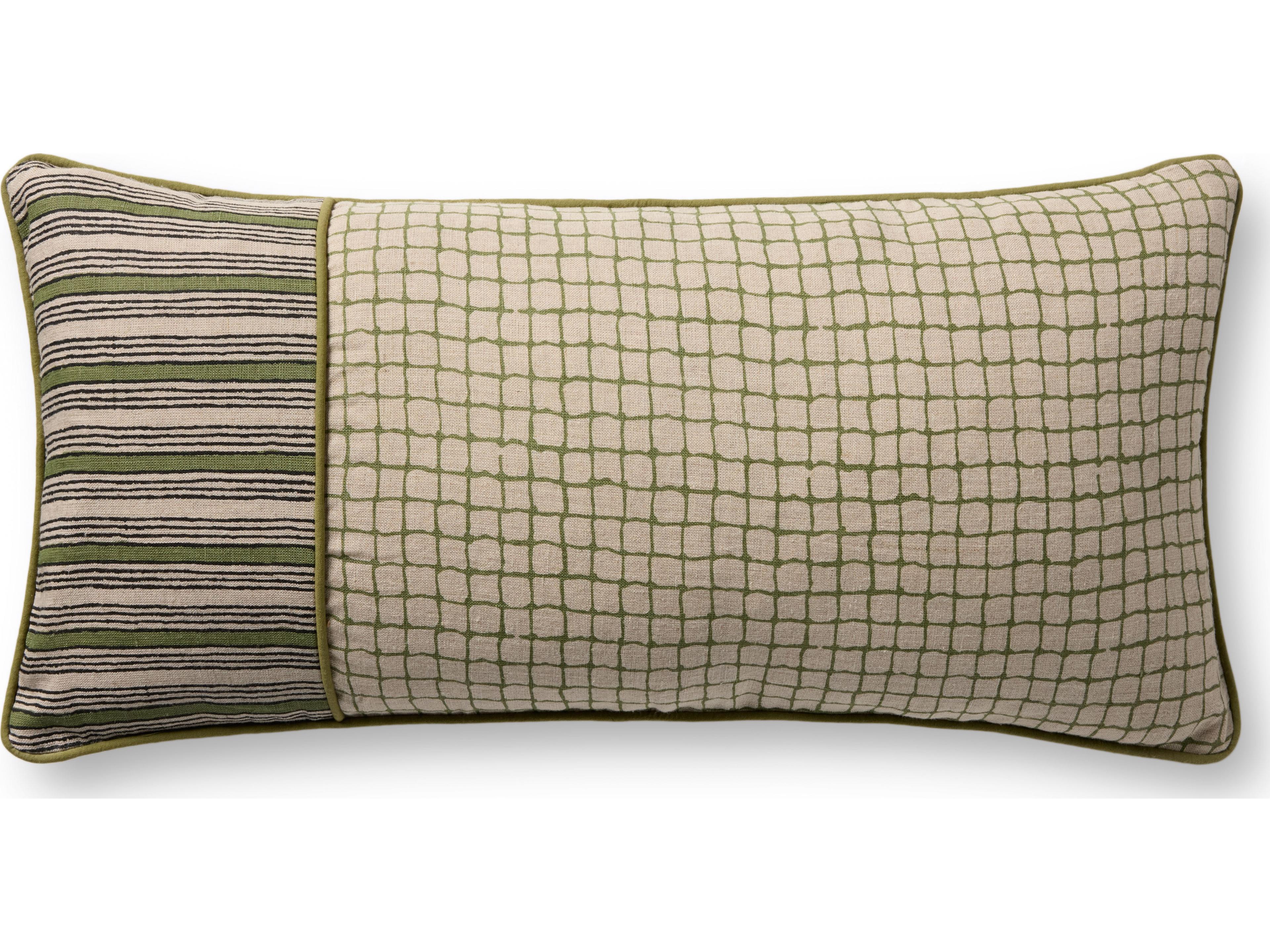 Loloi Rugs Green Pillow