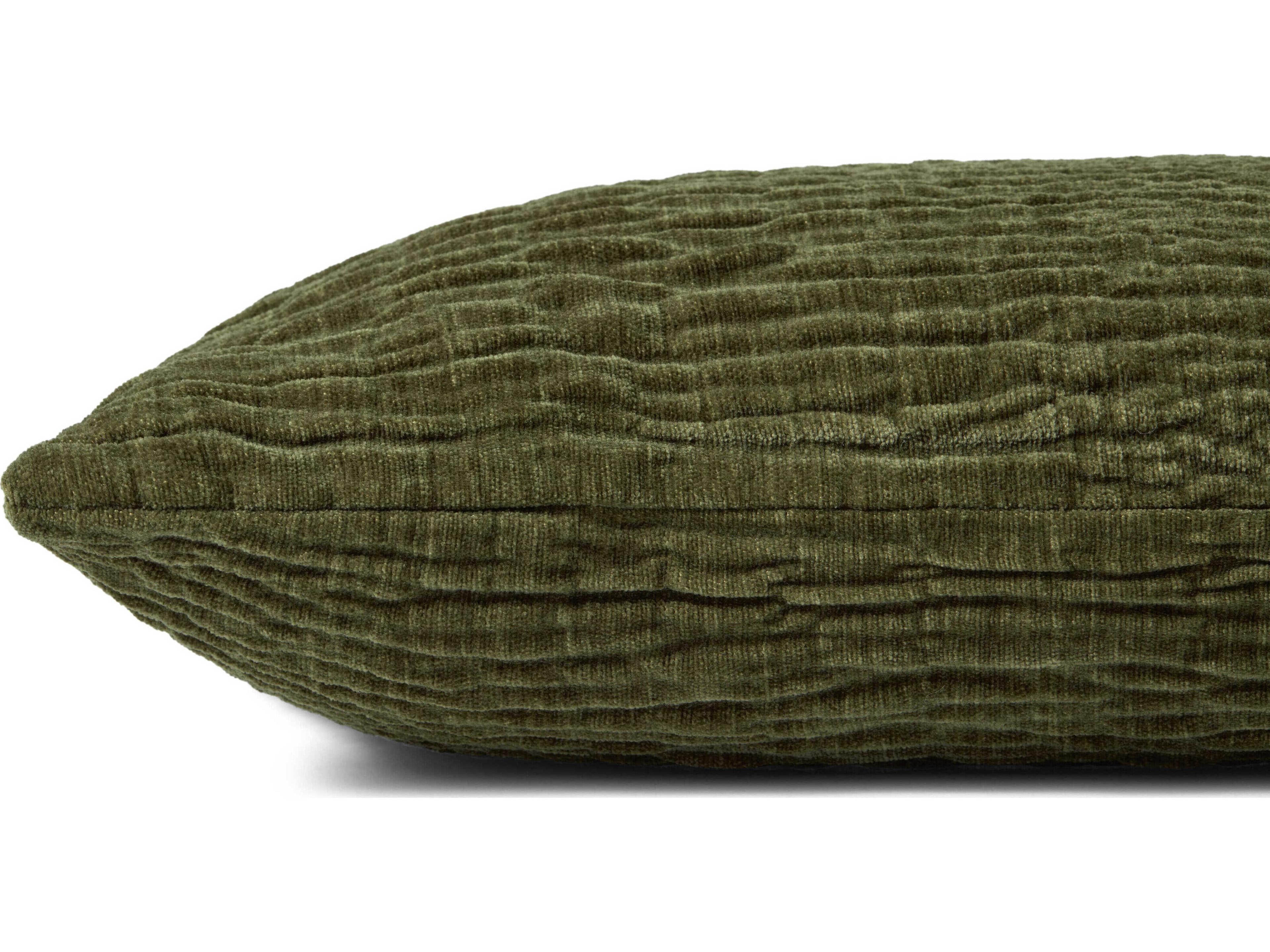 Loloi Rugs Olive 13" x 21" Pillow Cover
