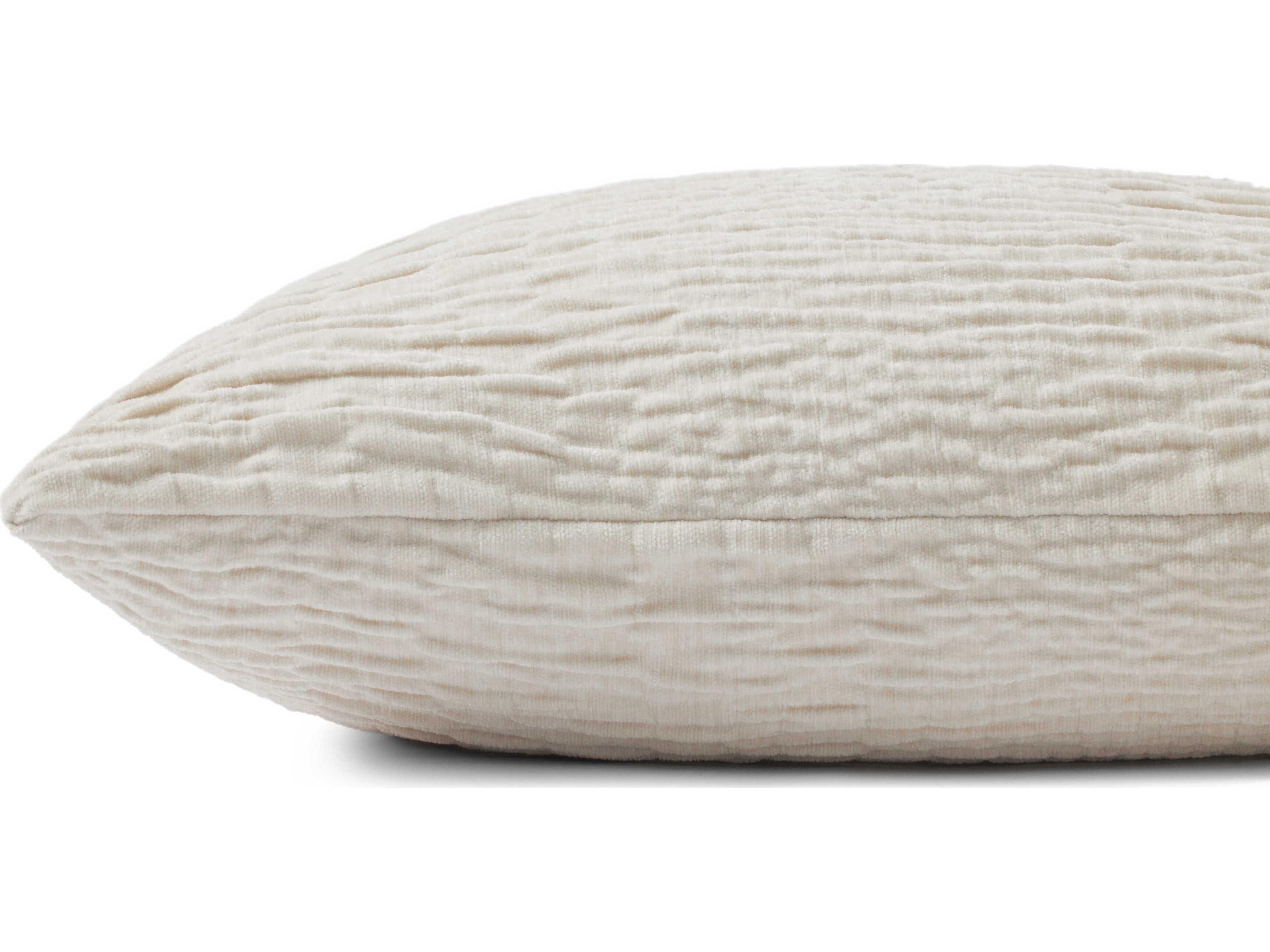 Loloi Rugs Silver 16" x 26" Pillow Cover