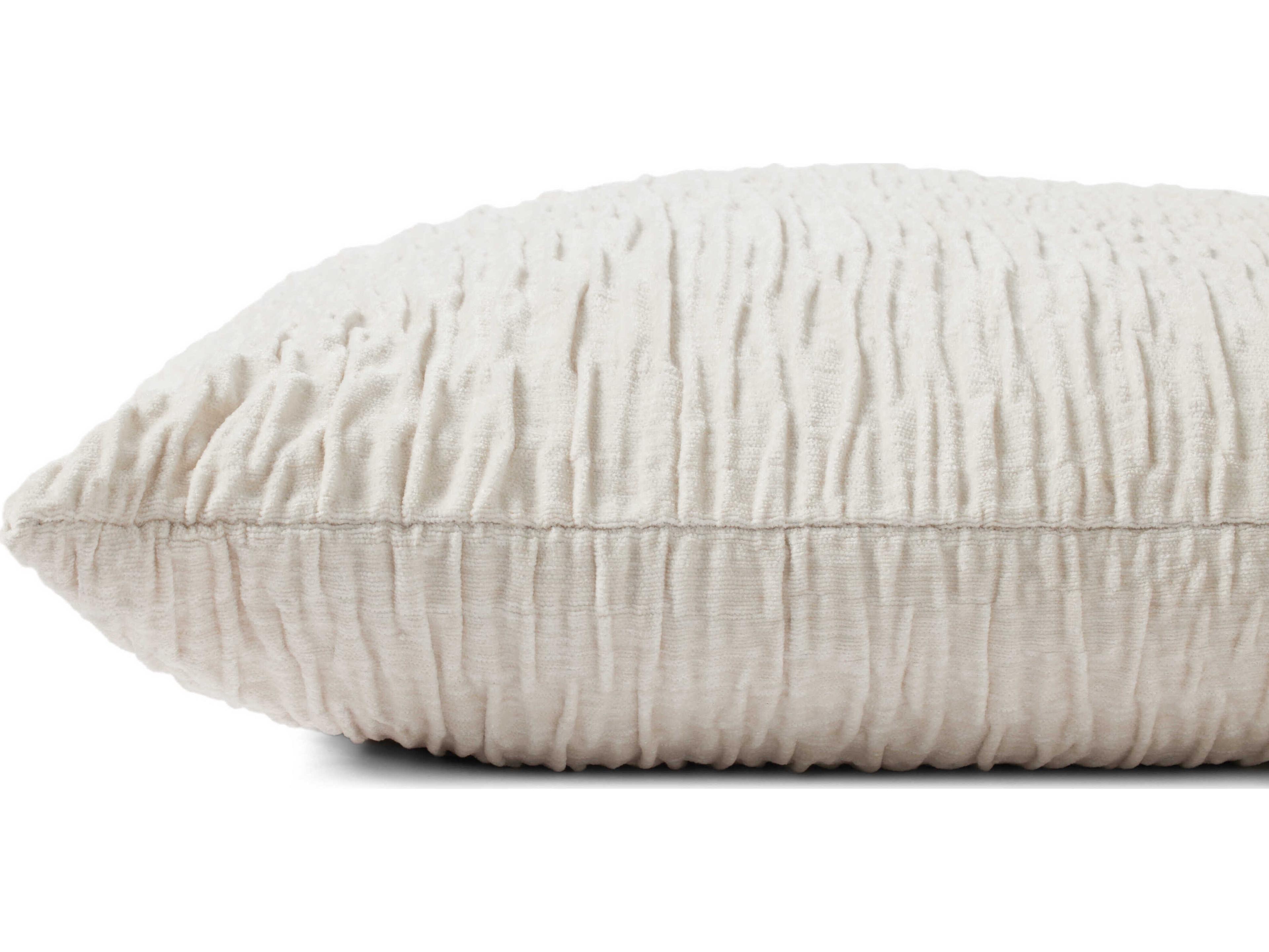 Loloi Rugs Silver 22" x 22" Pillow Cover