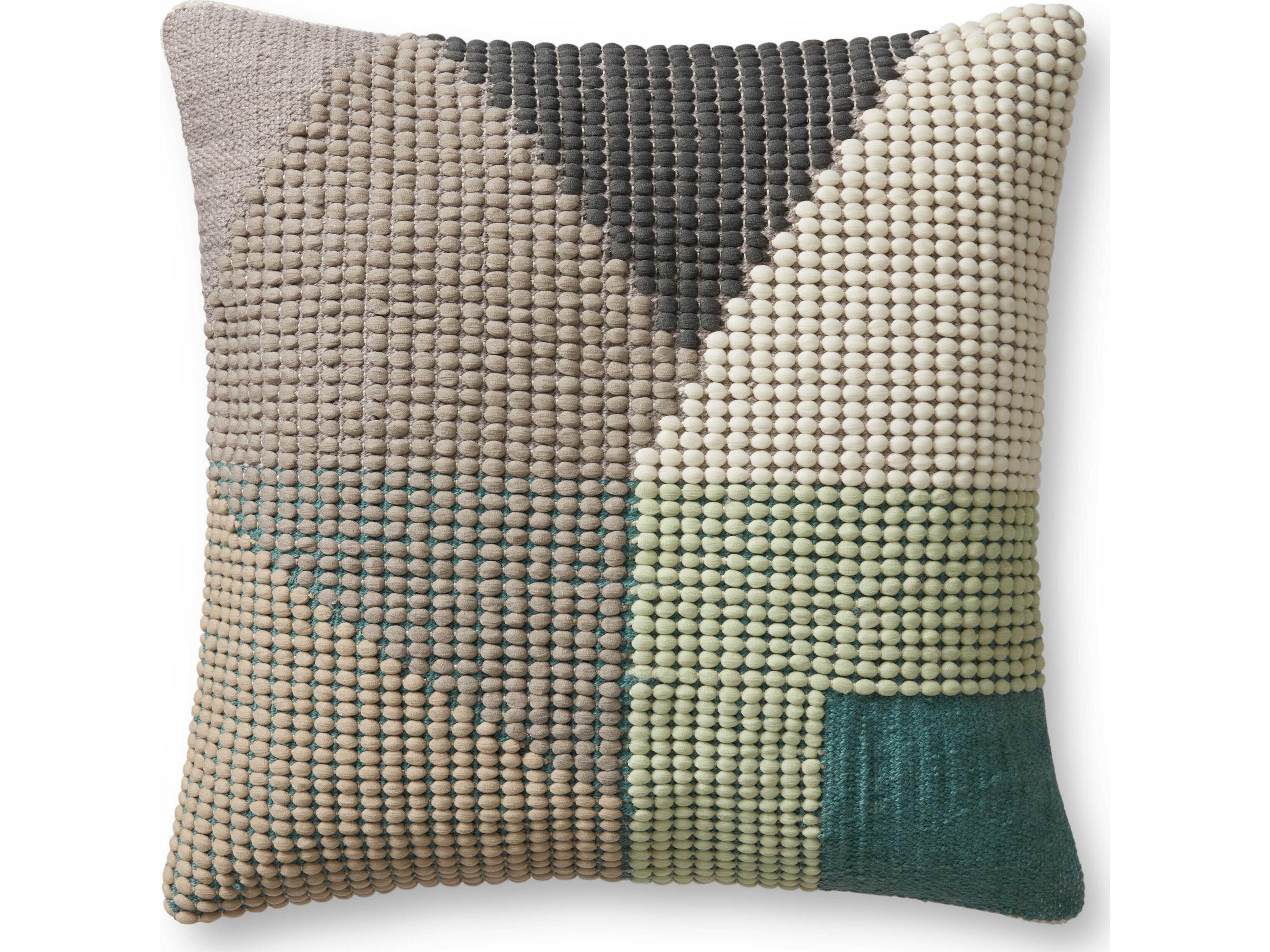 Loloi Rugs Teal / Multi Pillow