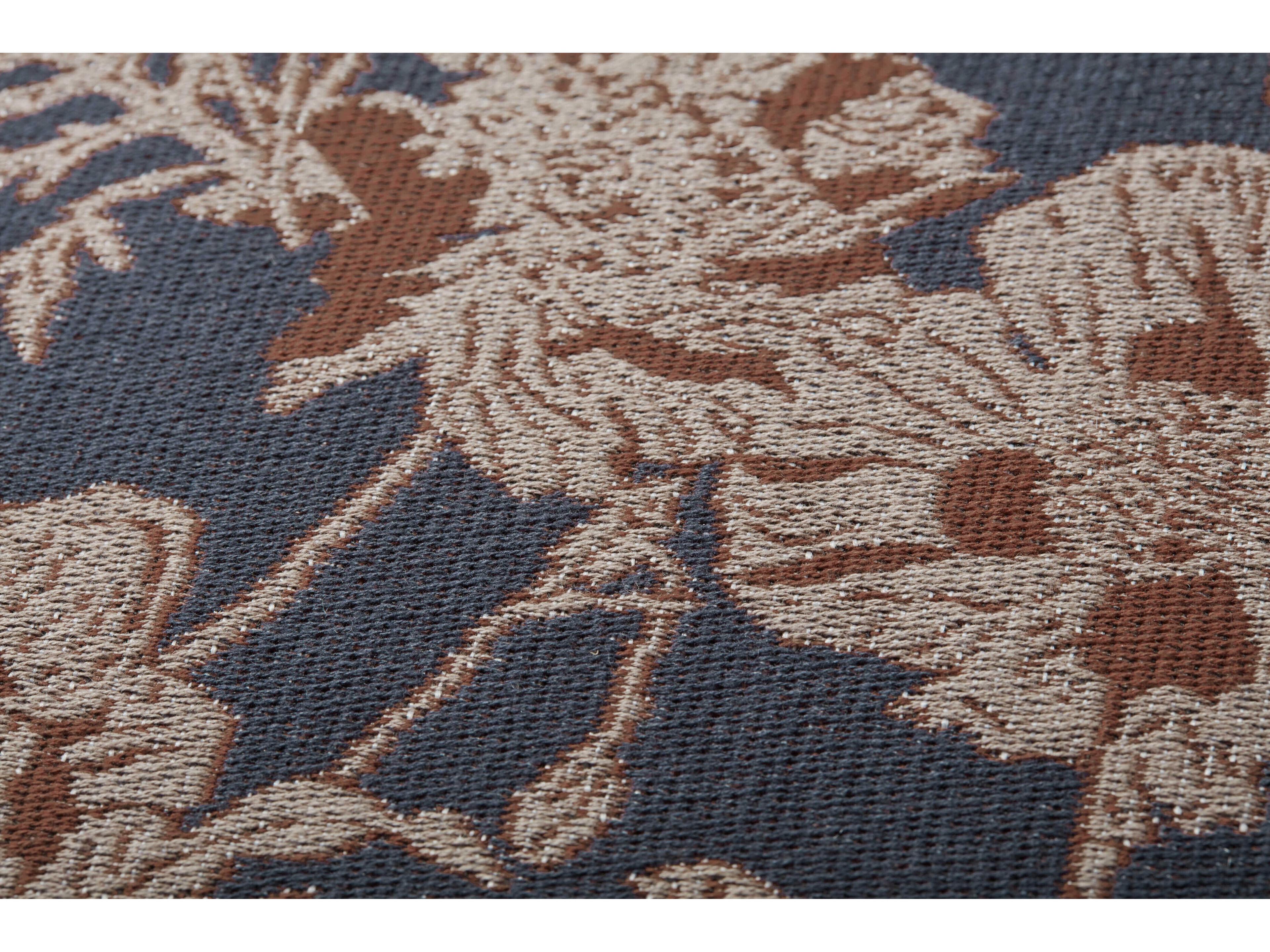 Loloi Rugs Chris Loves Julia Navy / Clay Pillow