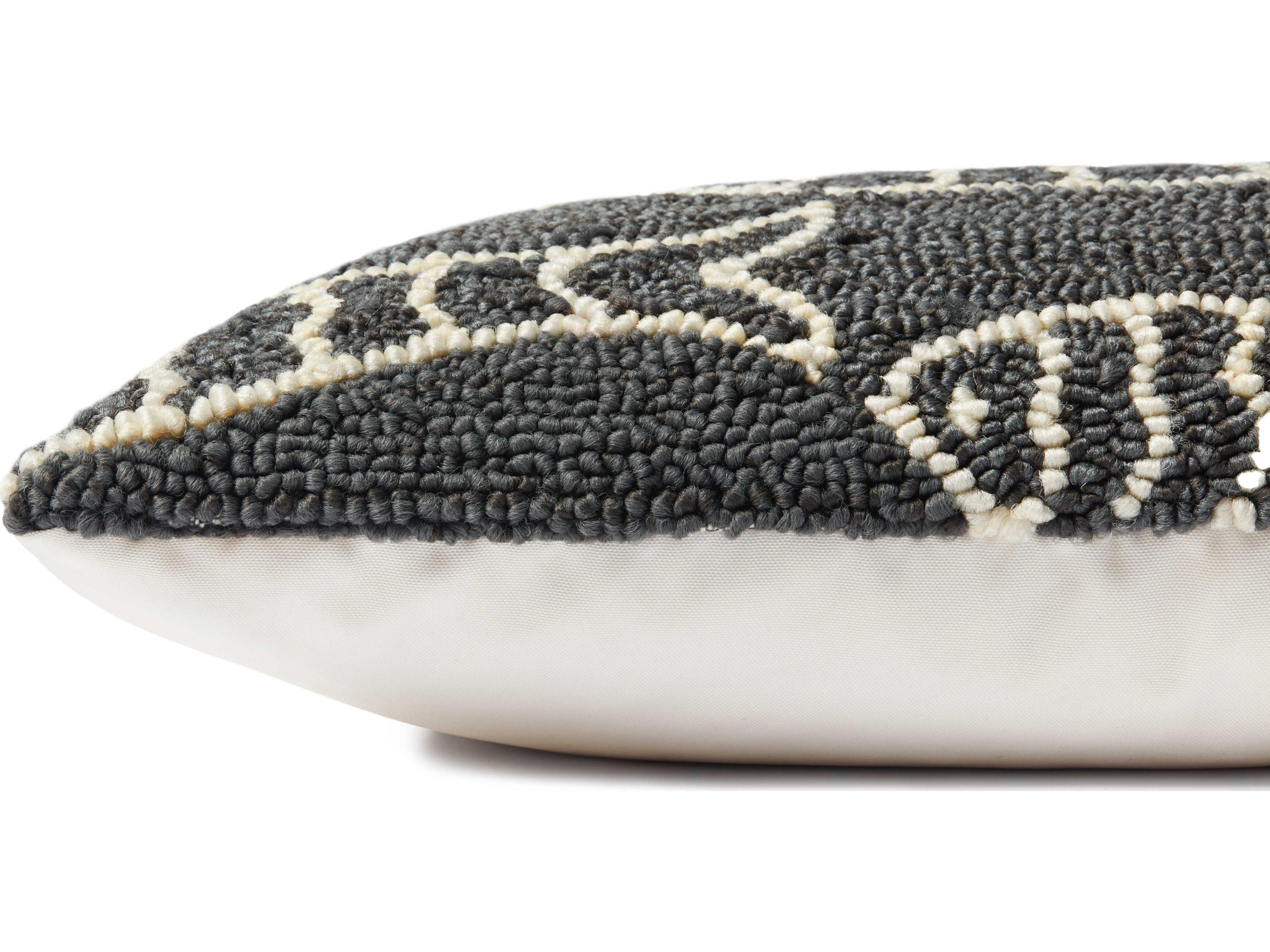 Loloi Rugs Grey Pillow